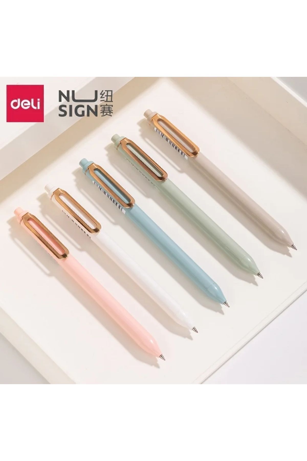 Bold Grup DELI NUSIGN Tükenmez Jel Kalem 1 ADET