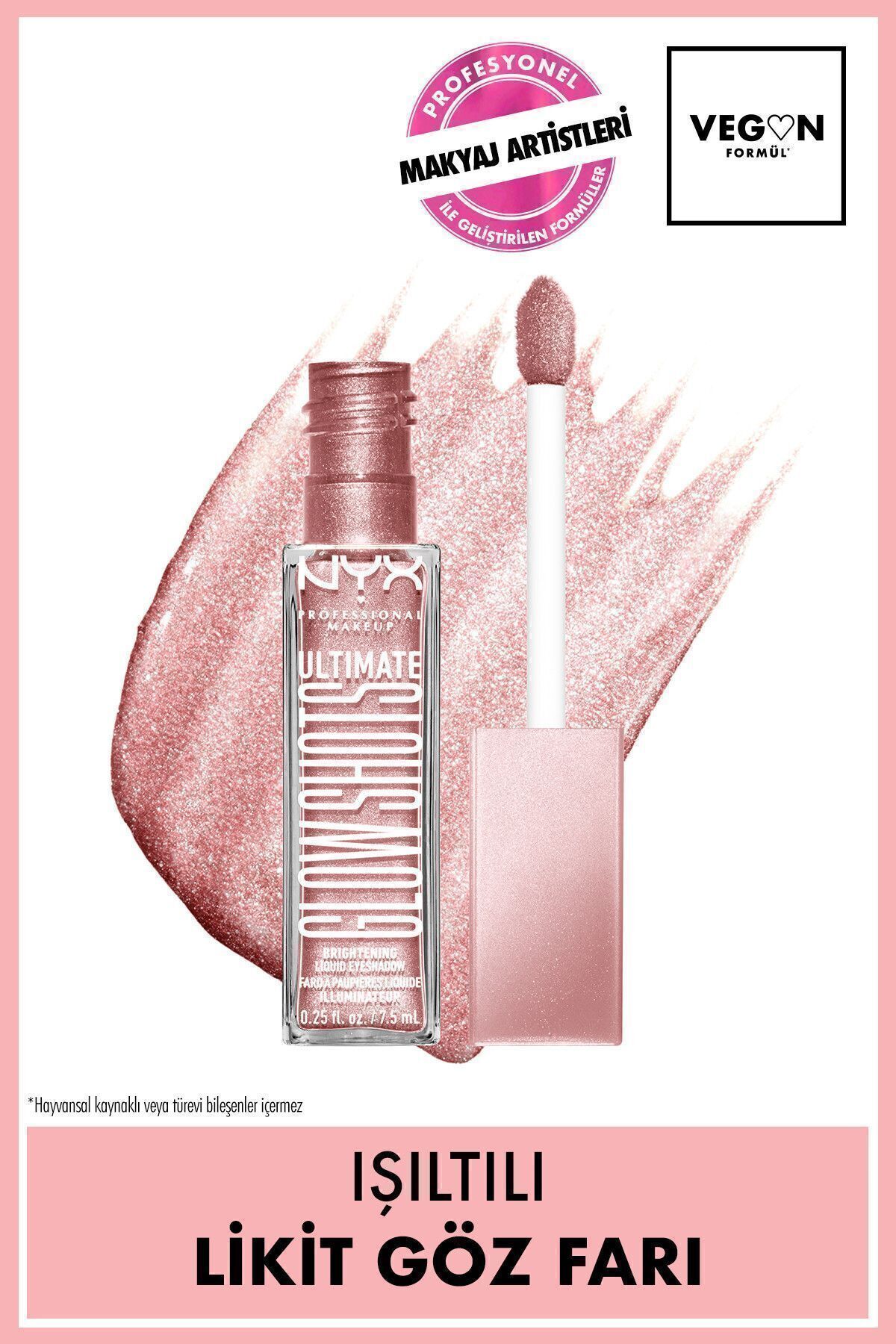 Ultimate Glow Shots Işıltılı Likit Göz Farı - 04 Grapefruit Glow