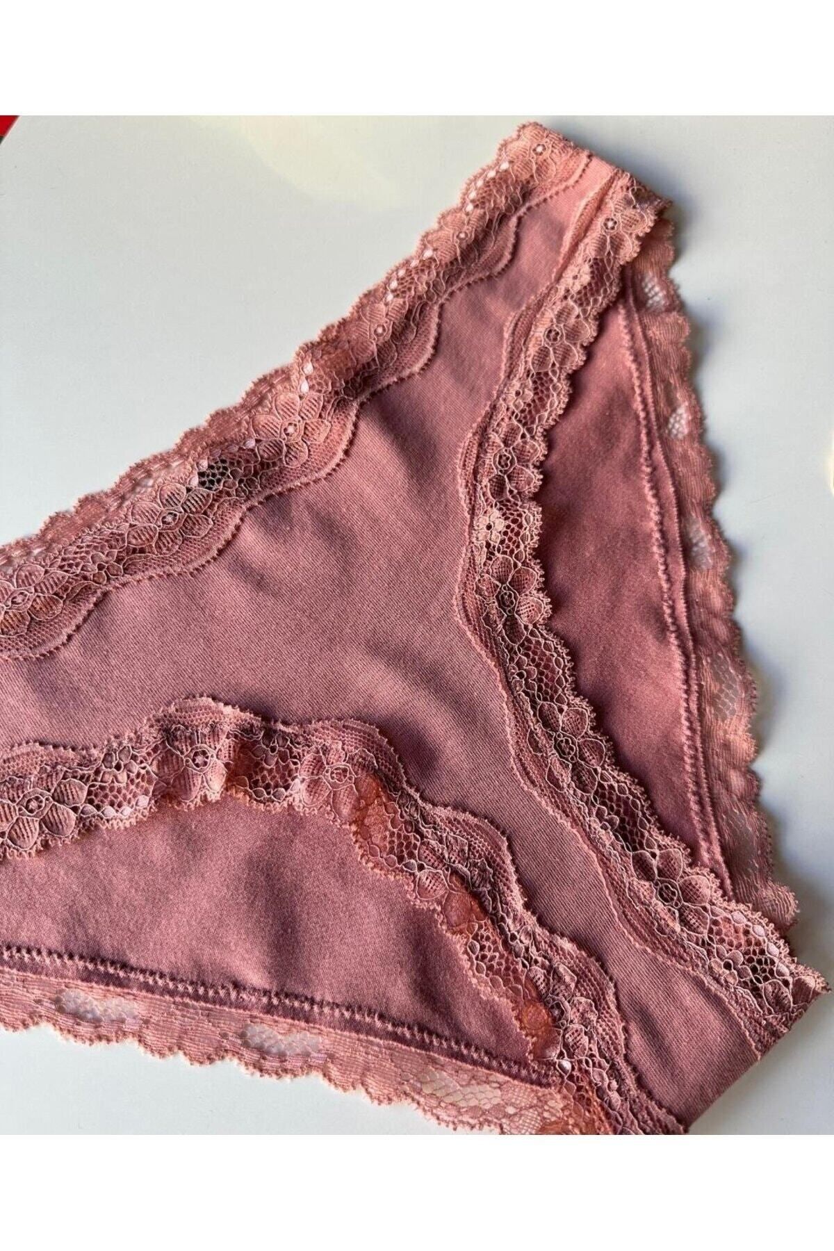 İntive Lingerie-Arlet Women's Cotton Lace Slip/Panties 5