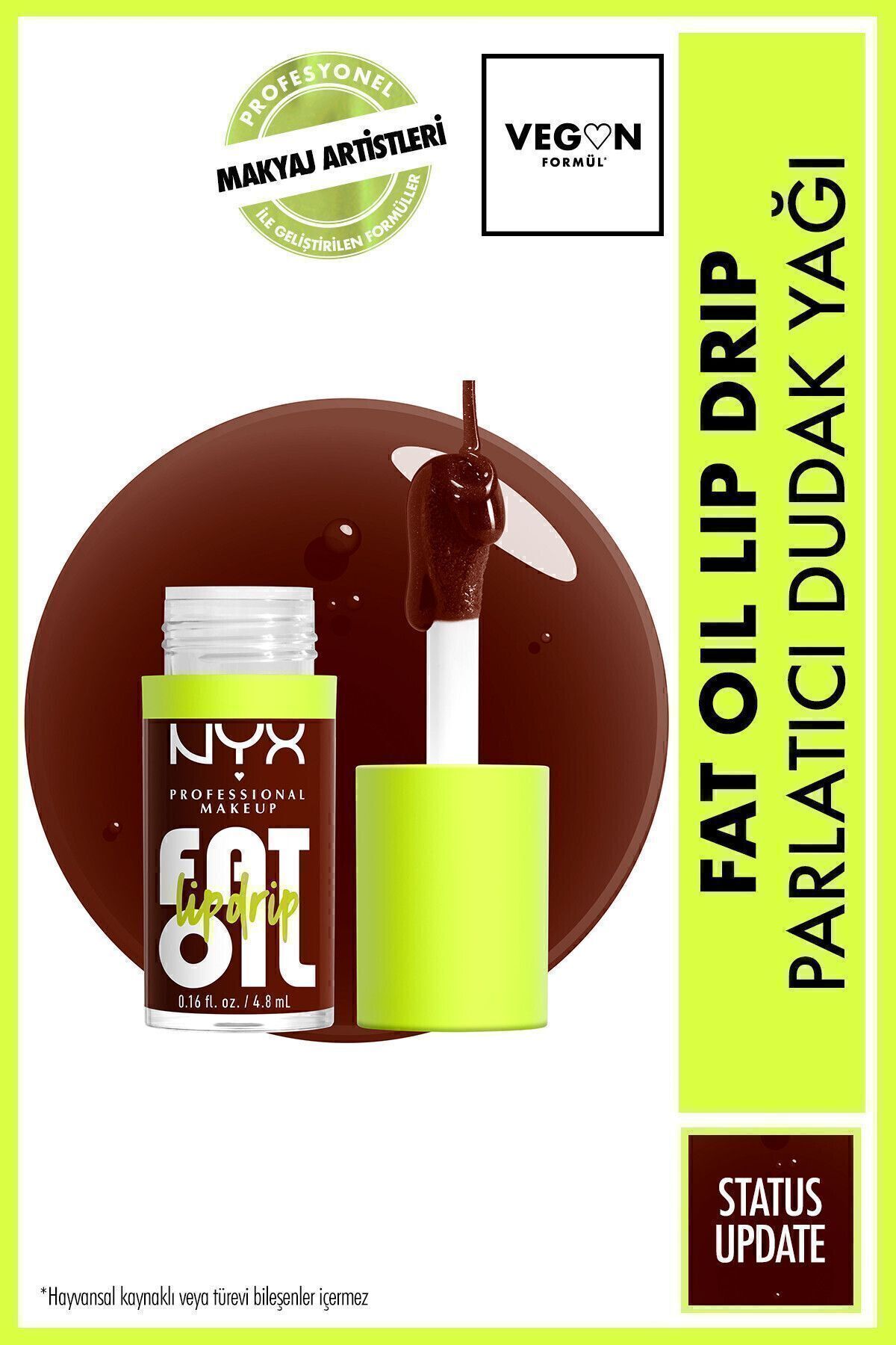 fat oil lip drip hydratant bordo team status update