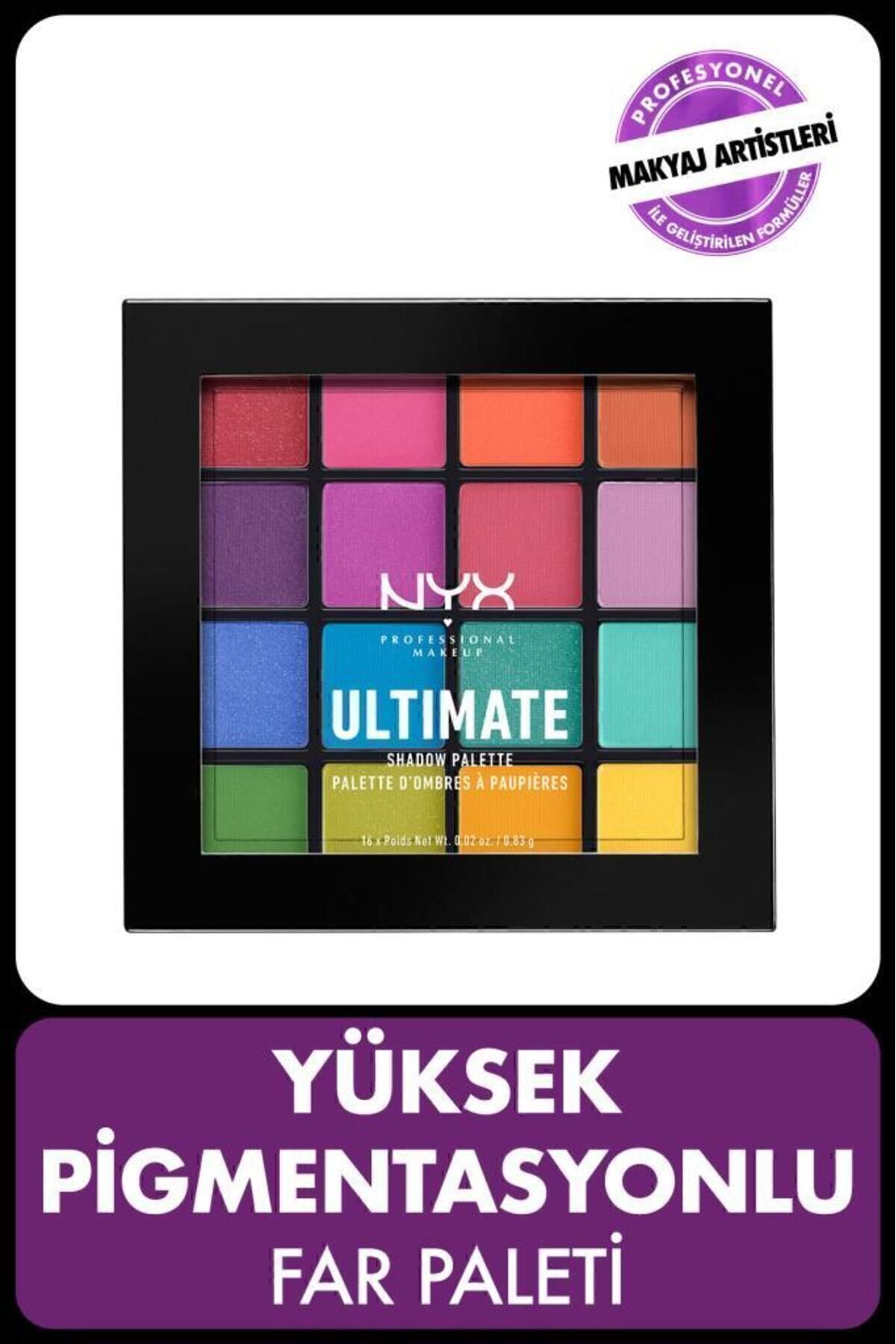 پالت سایه چشم نهایی برایتز - اسپری تنظیم کننده آرایش مینی - مات NYX Professional Makeup