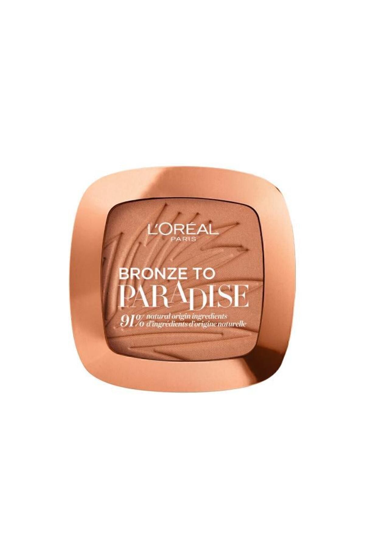 L'Oréal Paris Bronze to Paradise Matte Bronzing Powder 02 Baby One More Tan L'Oreal Paris