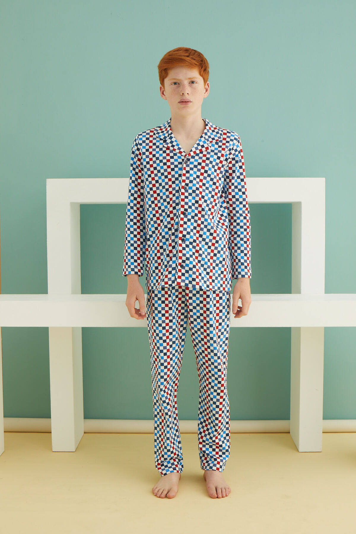 LARİCE KİDS ERKEK ÇOCUK İNTERLOK PİJAMA TAKIMI fotoğrafı 3 (önizleme)