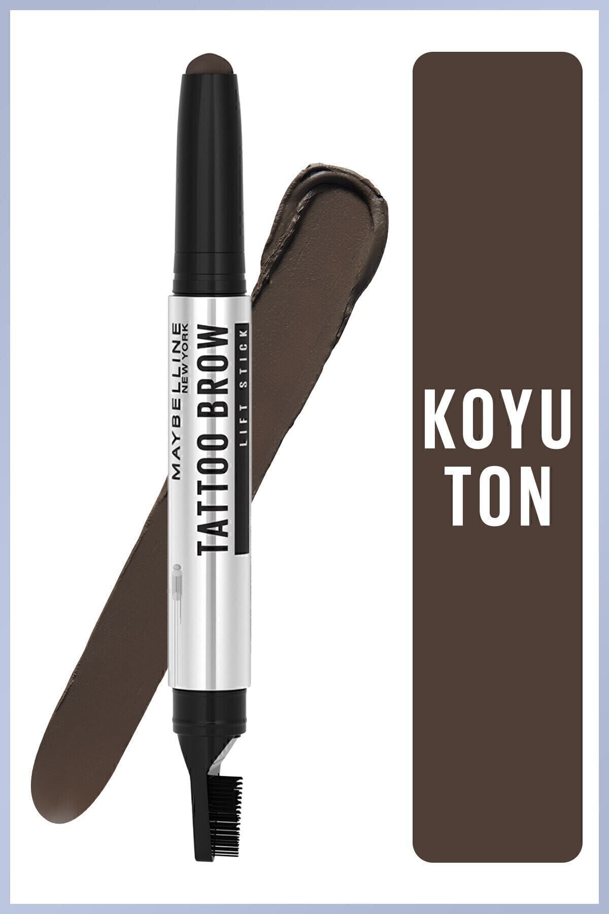 تاتو مداد ابرو استیک لیفت ابرو 04 قهوه ای عمیق Maybelline New York