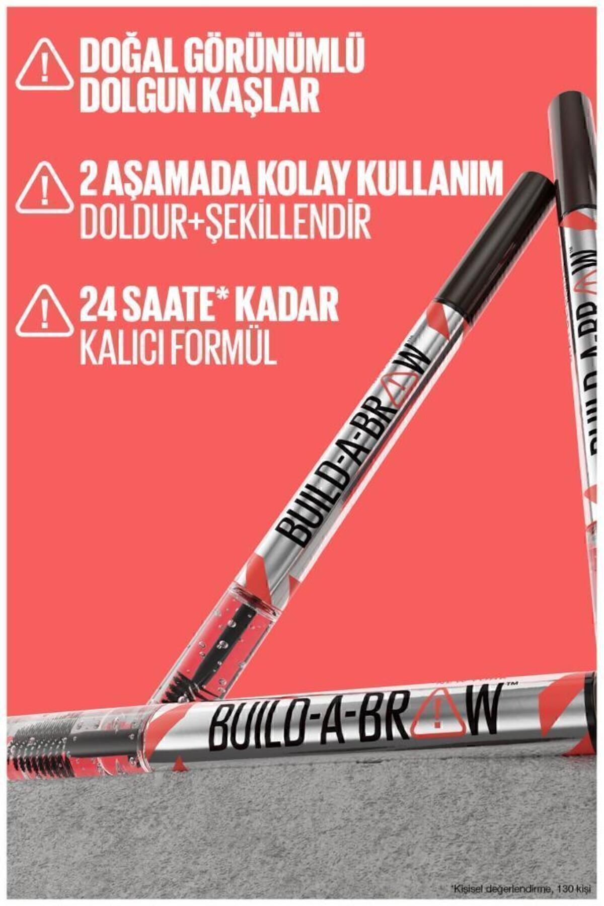 مداد ابرو و سایه یک 2IN1 قهوه ای خاکستر را بسازید Maybelline New York