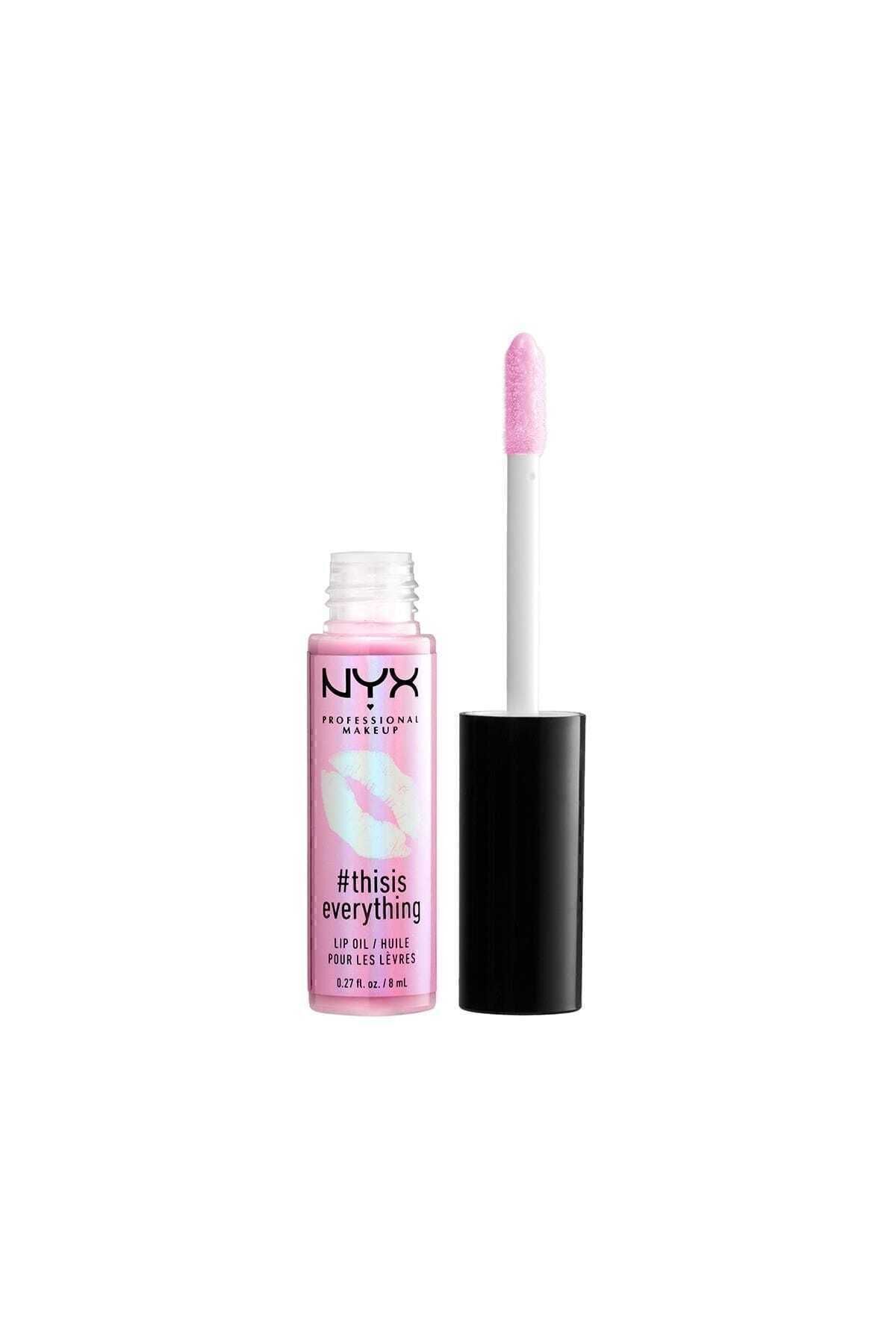 NYX Professional Makeup روغن مراقبت لب این همه چیز روغن لب رقیق گوشه گیری