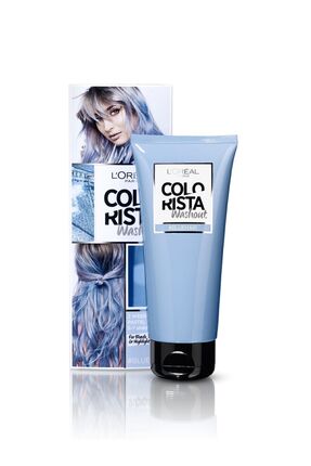 L'Oreal Paris Geçici Saç Boyası - Colorista Washout 6 #BlueHair 80 ml 3600523...