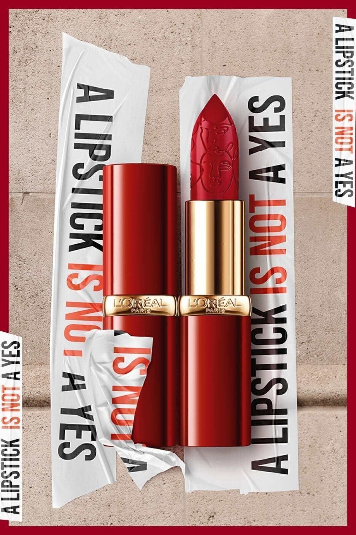 سری ویژه لورآل پاریس Color Riche: رژ لب یک رژ لب بله نیست - 300 Le Rouge Liberté L'Oreal Paris