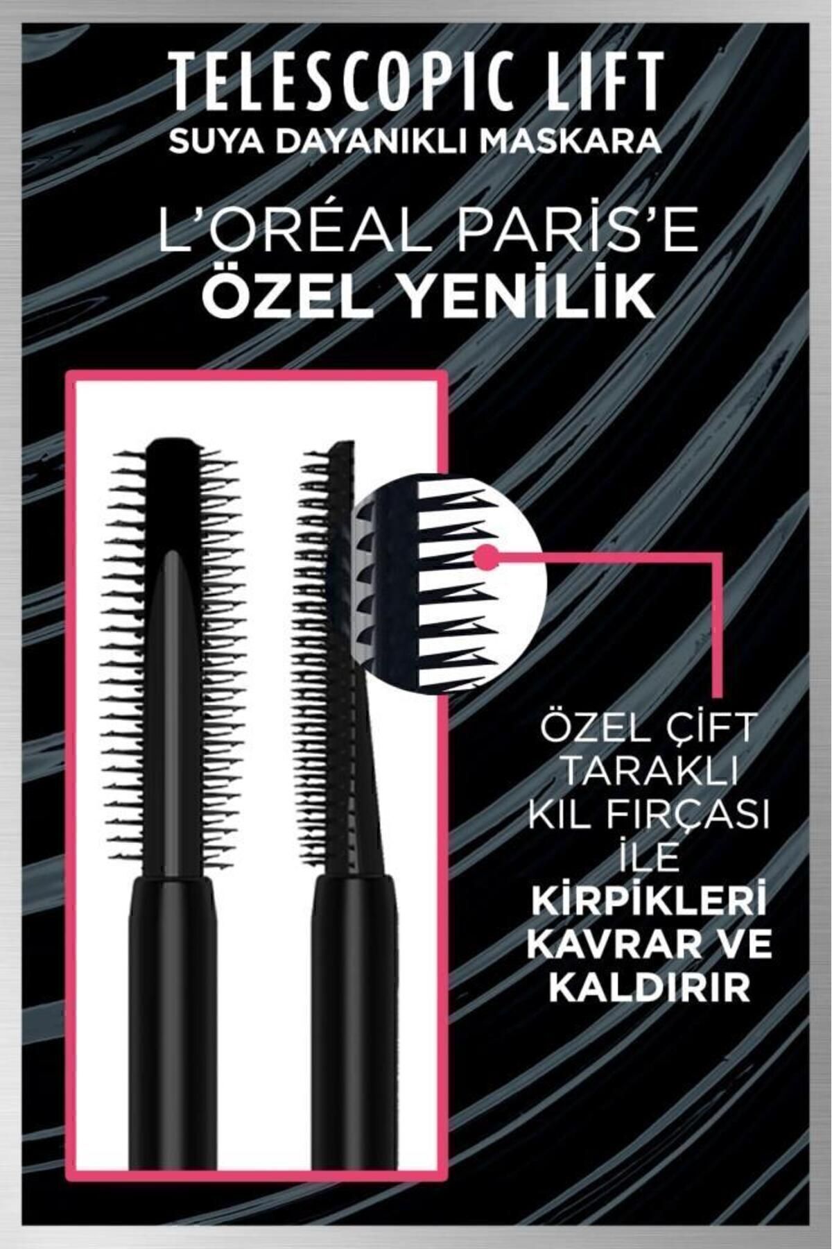 ریمل ضد آب لیفت تلسکوپی L'Oreal Paris