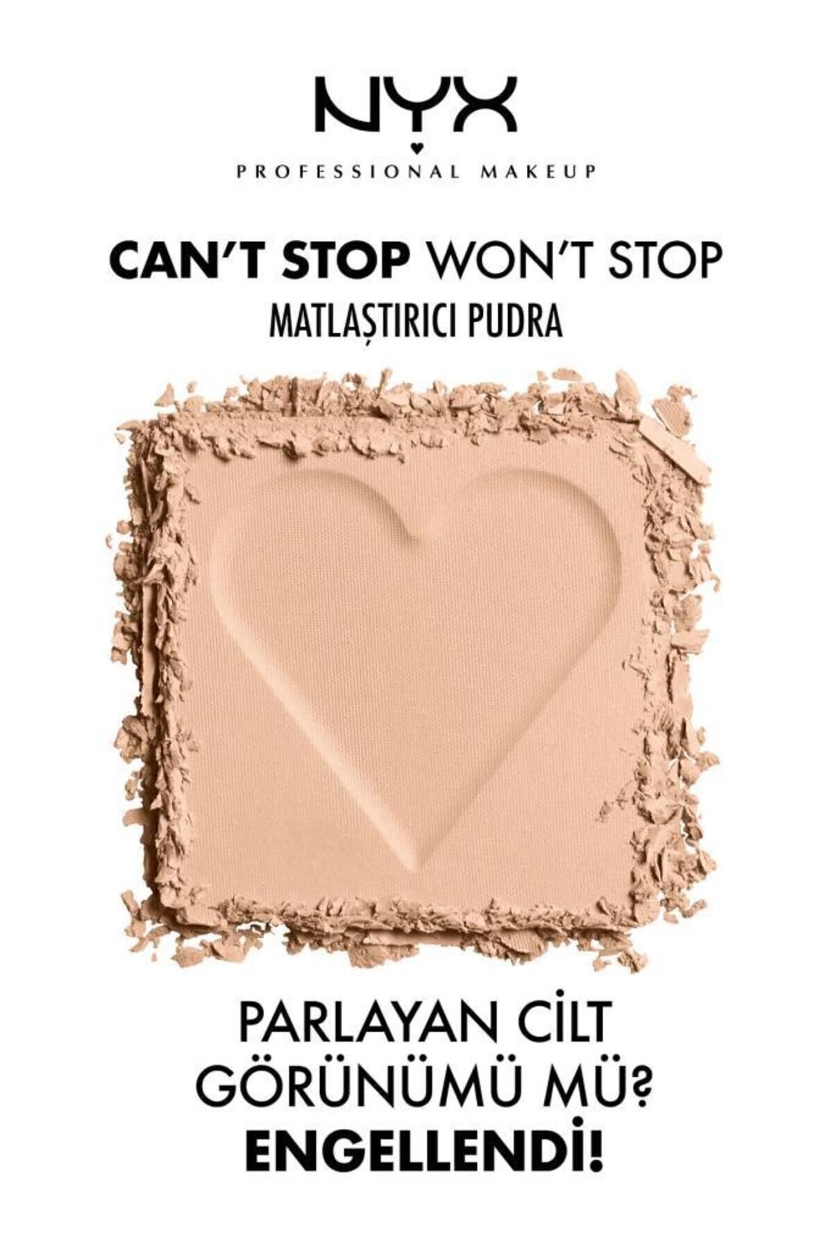 Can't Stop Won't Stop Mattifying Powder - Light Medium NYX Professional Makeup