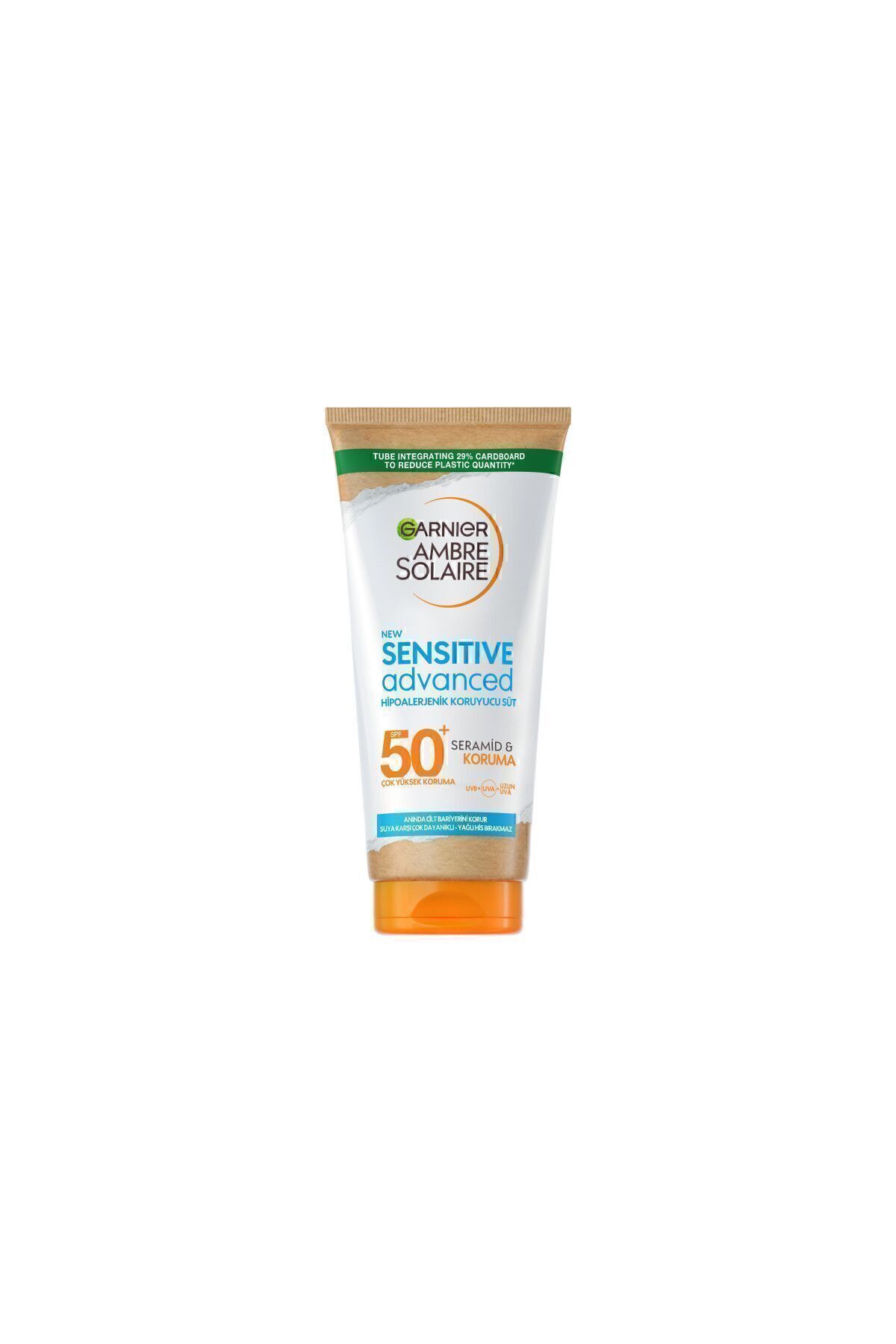 Garnier Ambre Solaire Sensitive Advanced Güneş Koruyucu Süt Gkf50 175 Ml& Çocuk Sprey Gkf50 150 ml fotoğrafı 4 (önizleme)