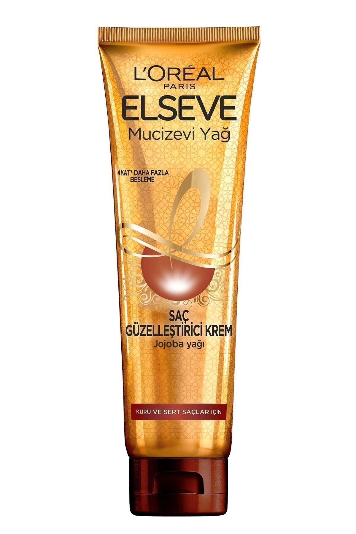 Loréal Paris Mucizevi Yağ Saç Güzelleştirici Krem 150 ml - Kuru Ve Sert Saçlar