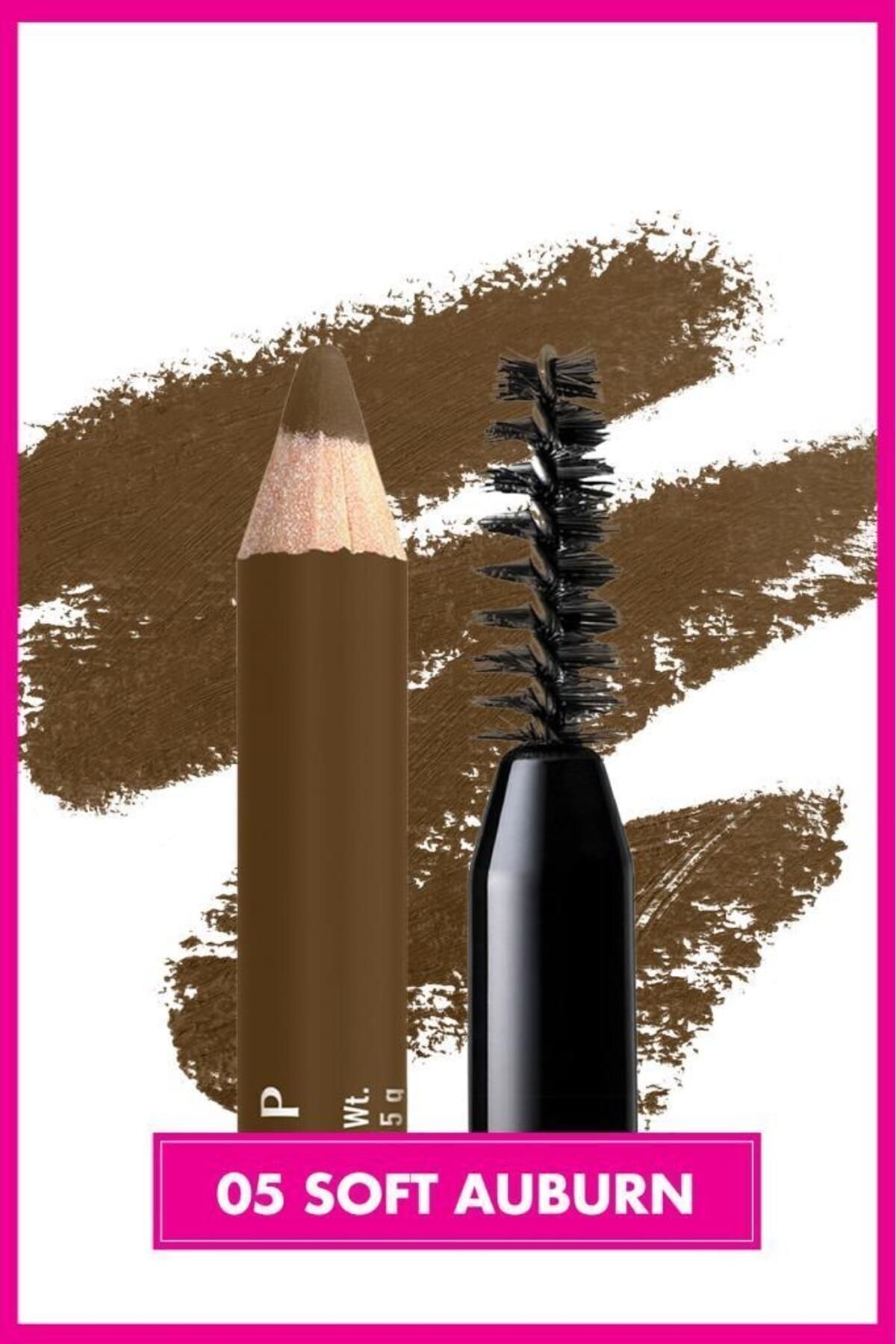 Powder Louder Pudralı Kaş Kalemi - 05 Soft Auburn — قهوه‌ای NYXFMLPWDLPKKLM — تصویر 2 از 8
