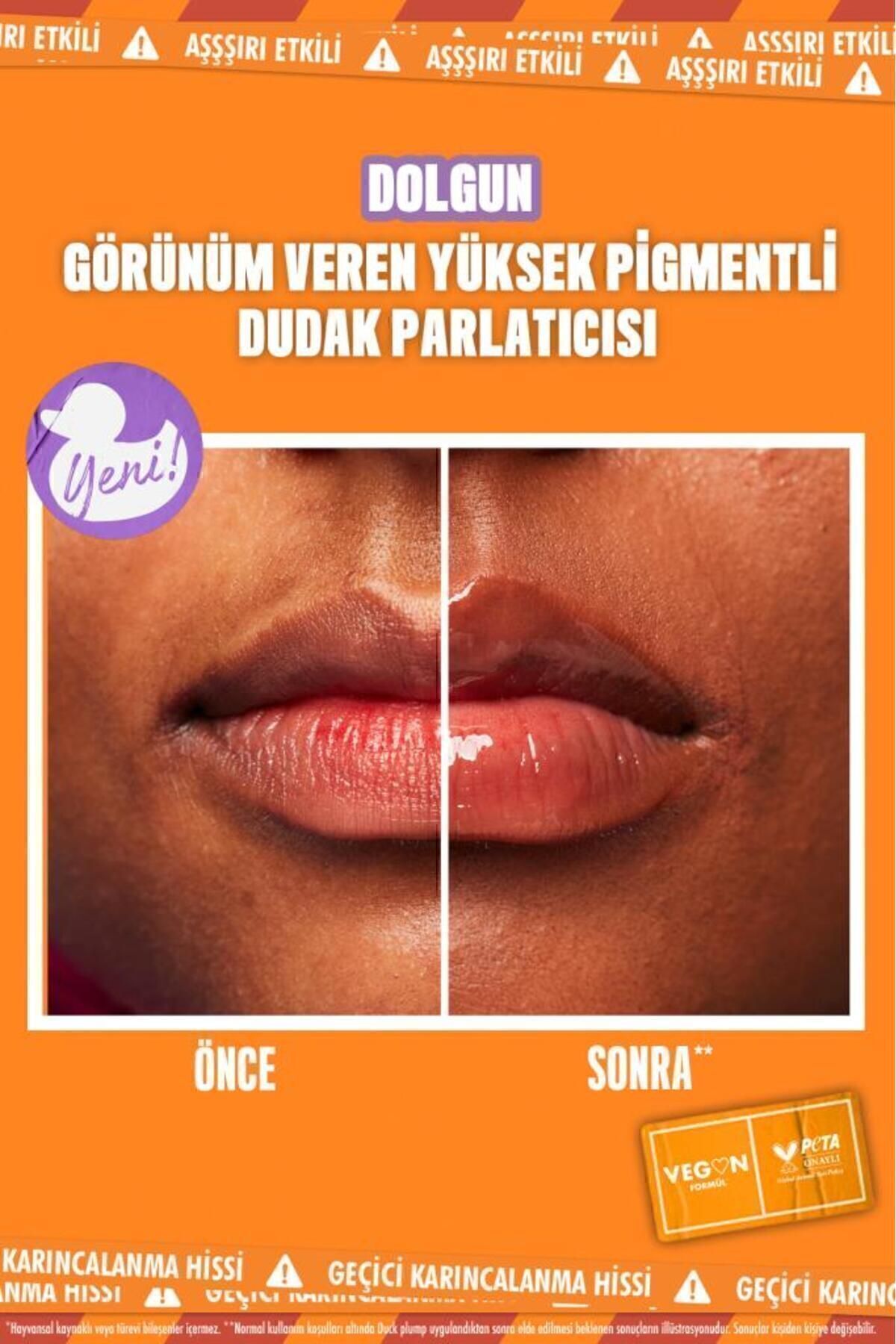 برق لب حجم دهنده اردکی - شفاف - 01 Clearly Spicy — زرد DPDGVDP — تصویر 5 از 8