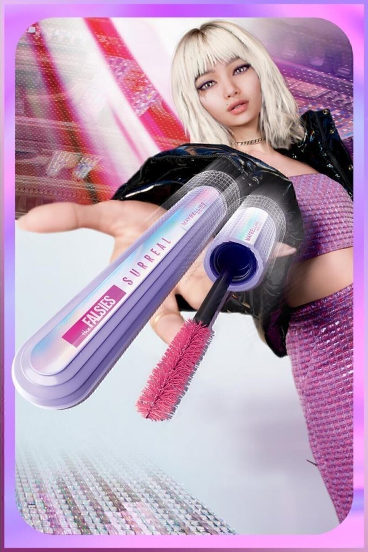 Maybelline New York-Falsies Surreal Mascara 10 ML & Mini Falsies Surreal Mascara 4.7 ML 3