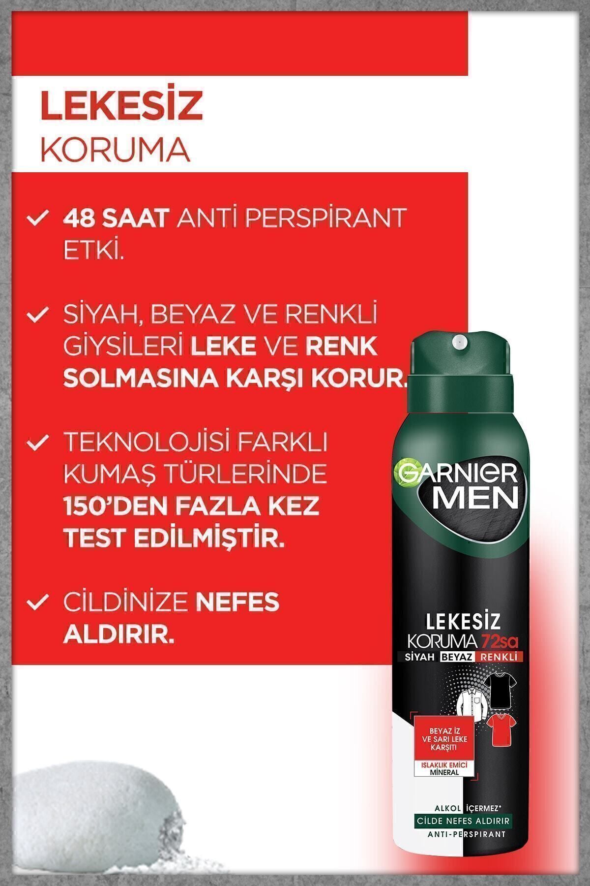 دئودورانت و رول آن مردانه زنانه 5 PROTECTION AEROSOL اورجینال Garnier