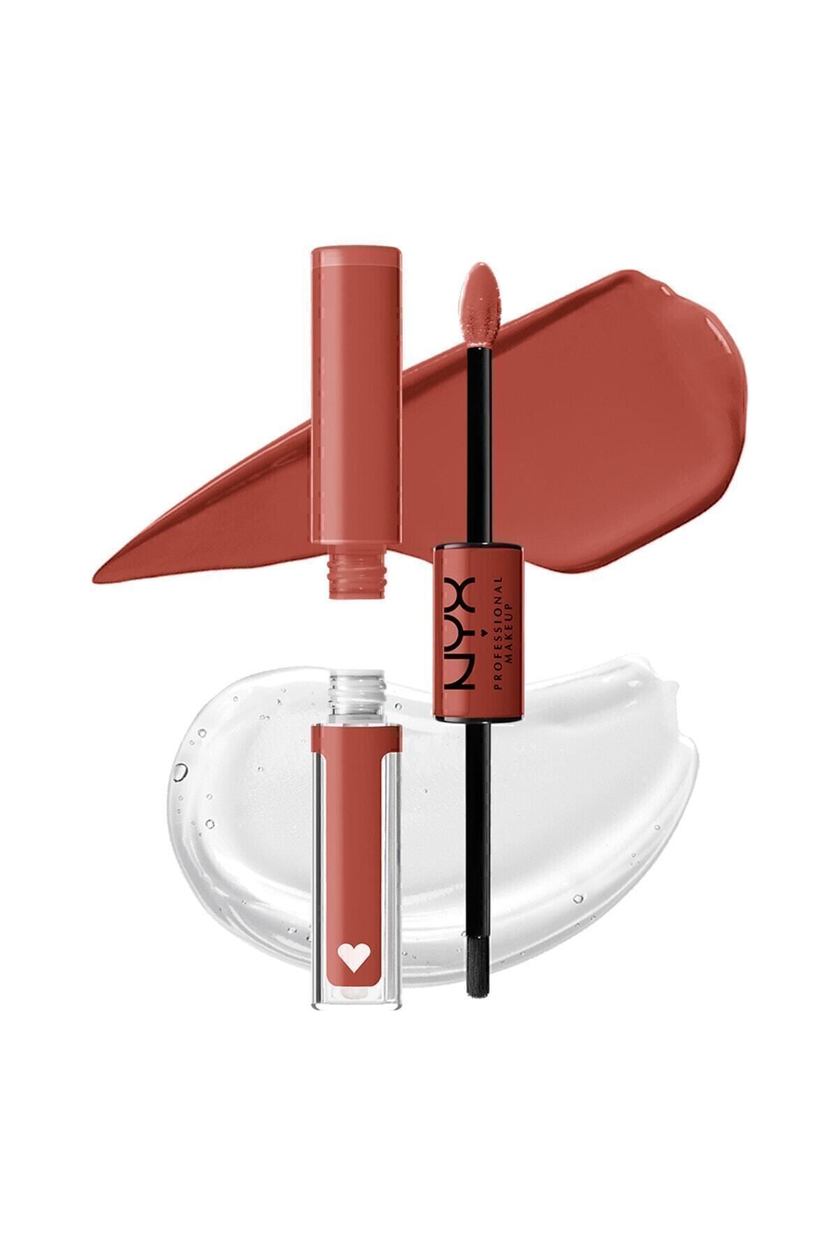 اهداف زندگی رنگ لب درخشش بلند - براق لب NYX Professional Makeup