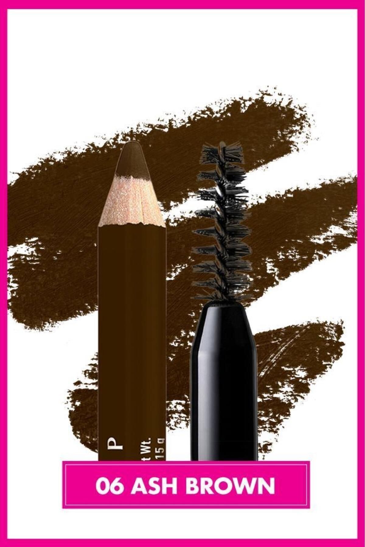 Powder Louder Pudralı Kaş Kalemi - 06 Ash Brown — قهوه‌ای NYXFMLPWDLPKKLM — تصویر 2 از 8