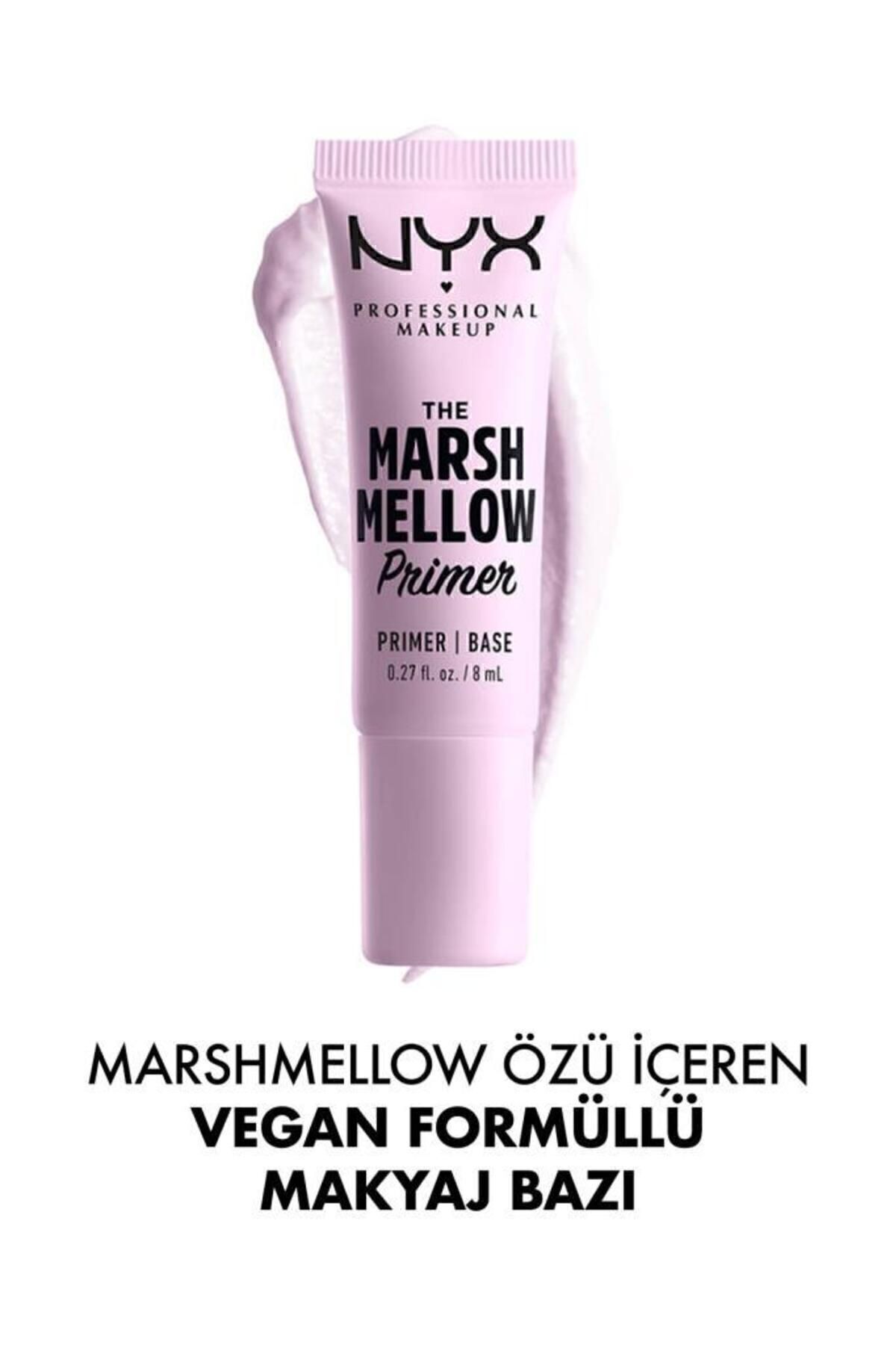 مینی پرایمر تسکین دهنده مارشملو - پایه آرایش NYX Professional Makeup