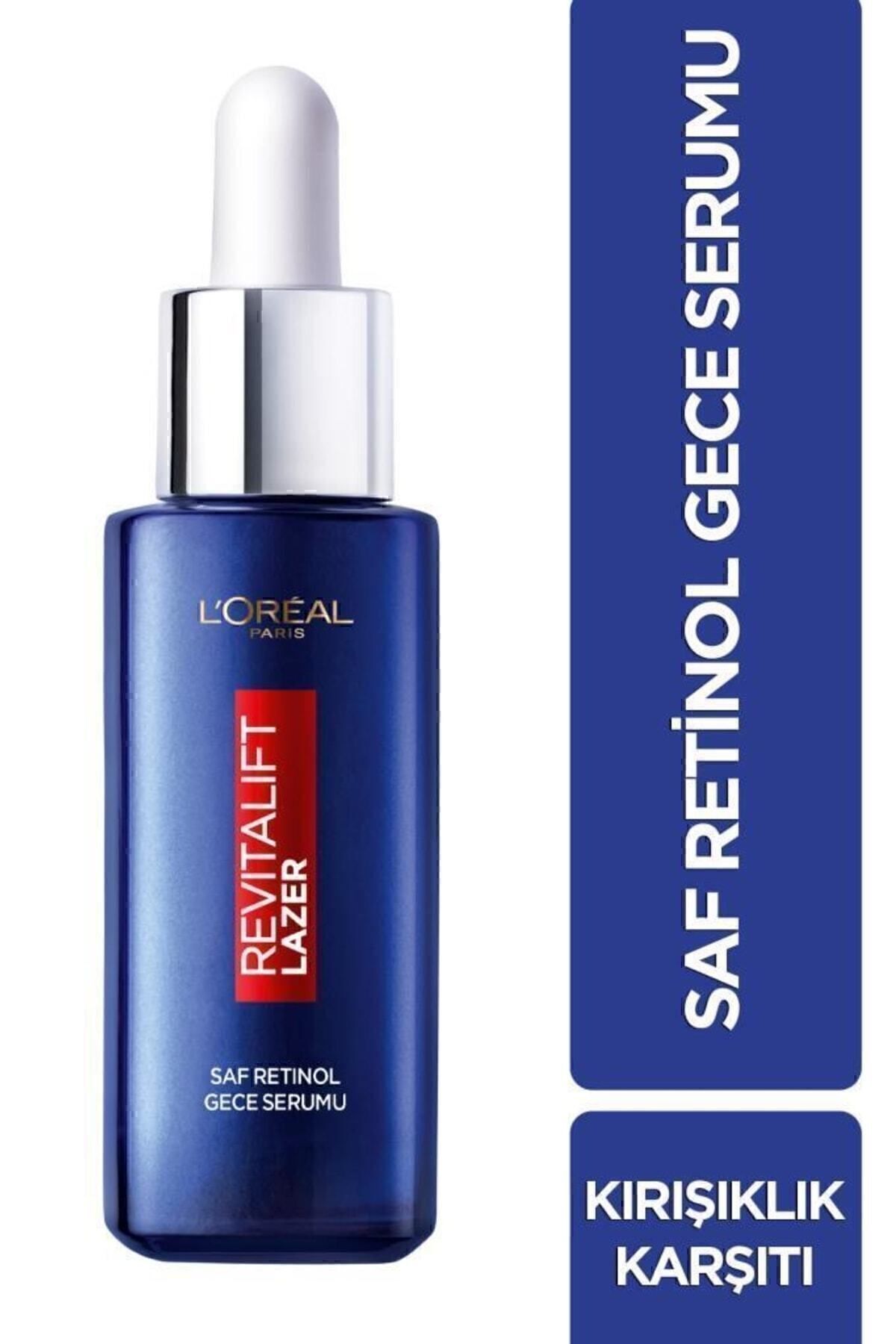 Revitalift Clinical 12% Pure Vitamin C Serm Brightening & Revitalift Laser Pure Retinol Night Serum L'Oreal Paris