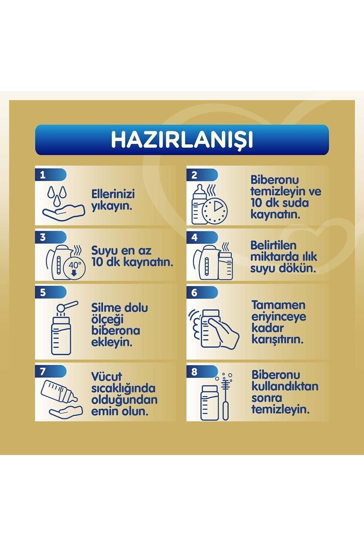 Bebelac GOLD 1 BEBEK SÜTÜ 6X350 G 0-6 AY AVANTAJ PAKET fotoğrafı 4 (önizleme)