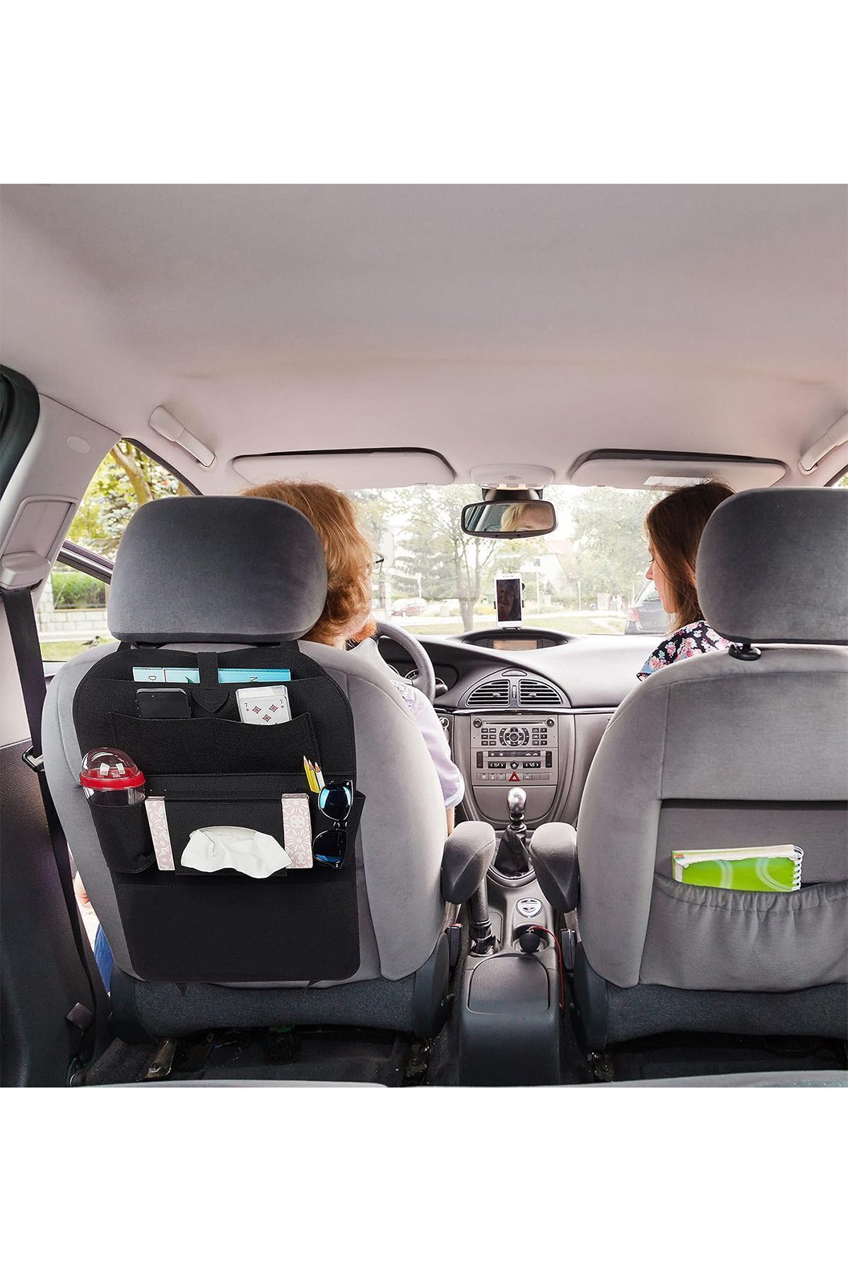 HASBY Araba Koltuk Arkası Eşya Düzenleyici Araç Organizeri Telefon Tablet Tutucu Koruyucu Kılıfı Çantası fotoğrafı 6 (önizleme)