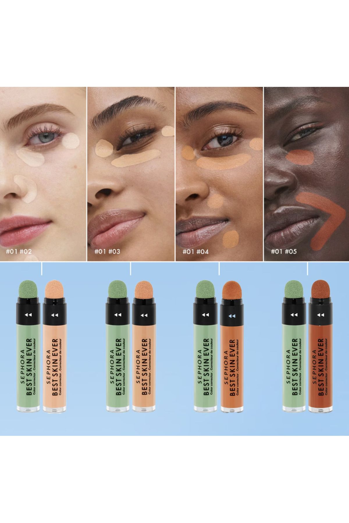 SEPHORA-Best Skin Ever - 5 ml Color Corrector, Light Texture and Adjustable Concealer 3