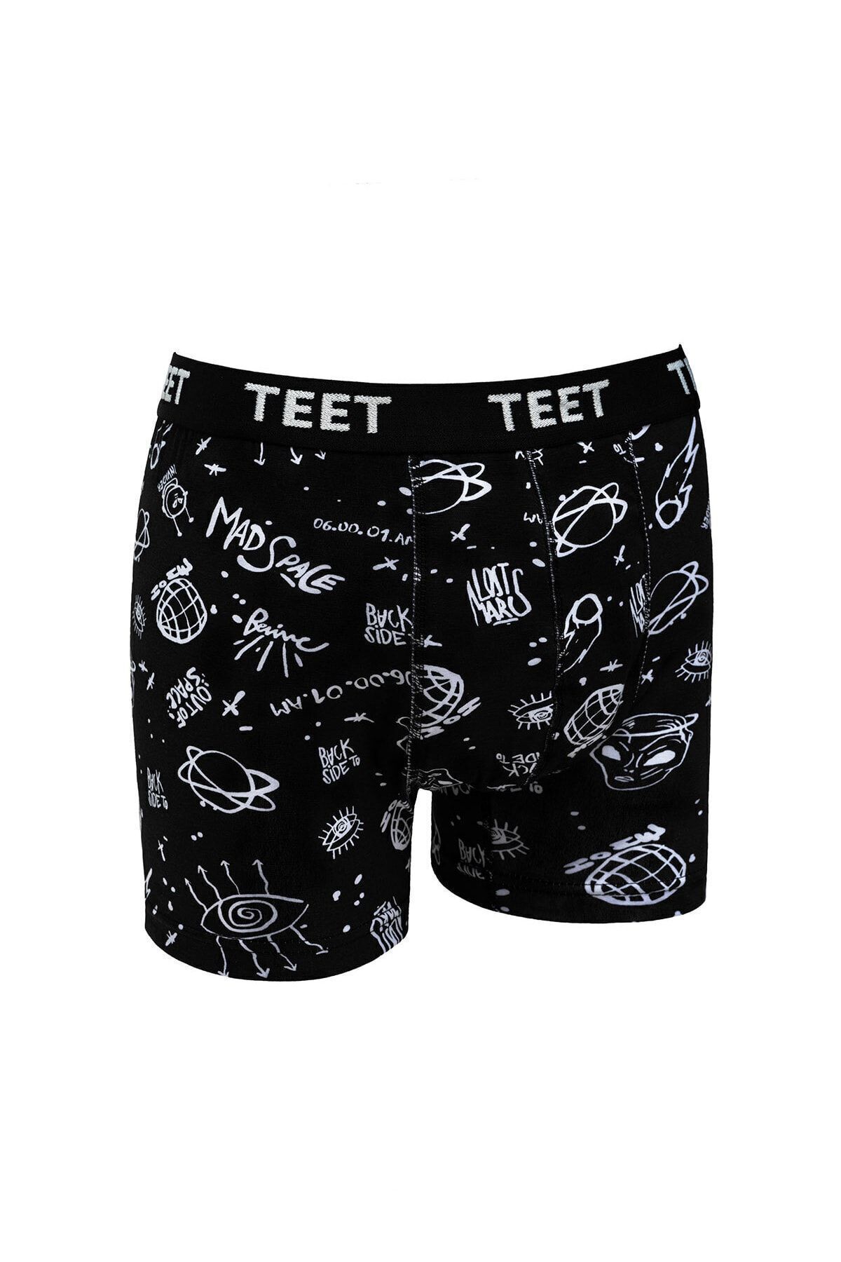 TEET-Boxer pentru bărbați Premium Set de 5 Bumbac Lycra Model Full Mold 2