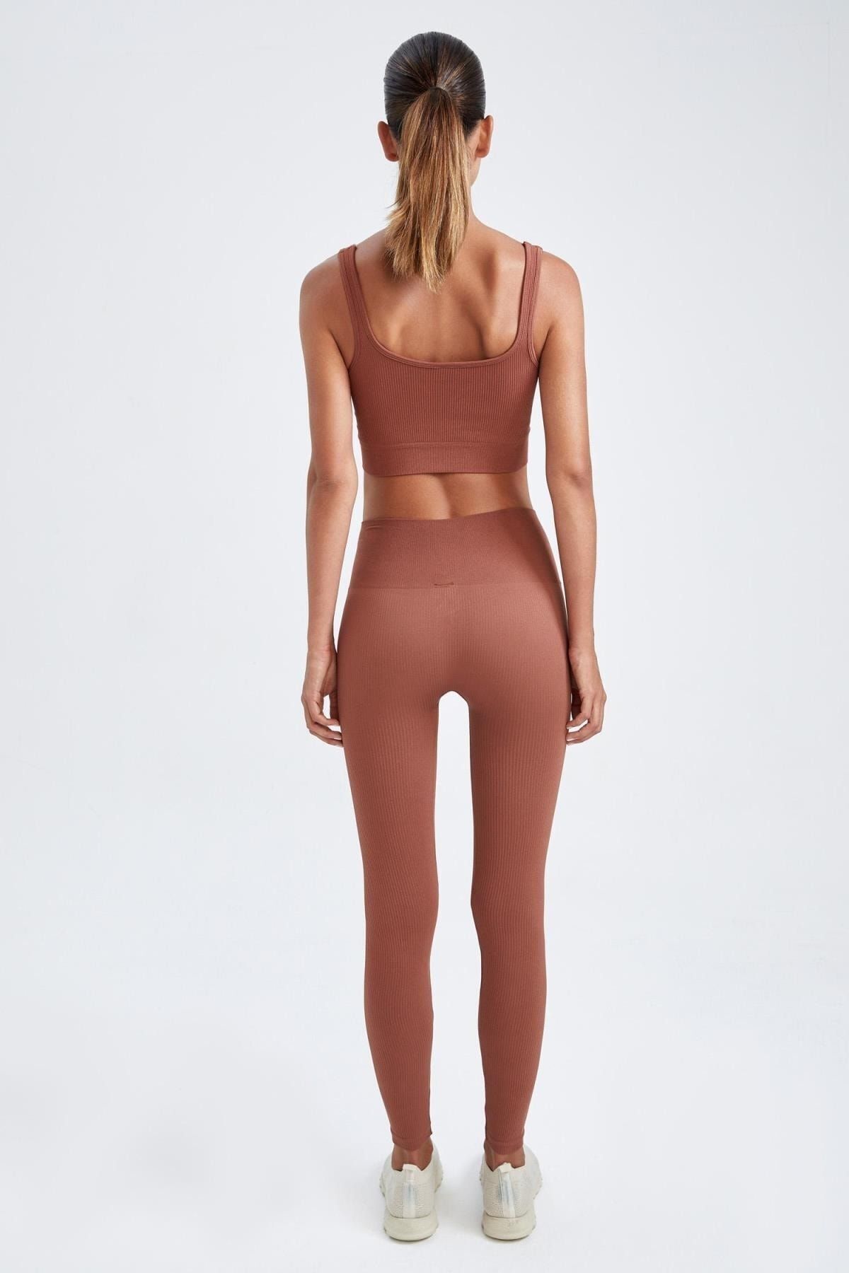 DeFacto-Legginsy bezszwowe z wysokim stanem - Fit Z2316Az22Au 8