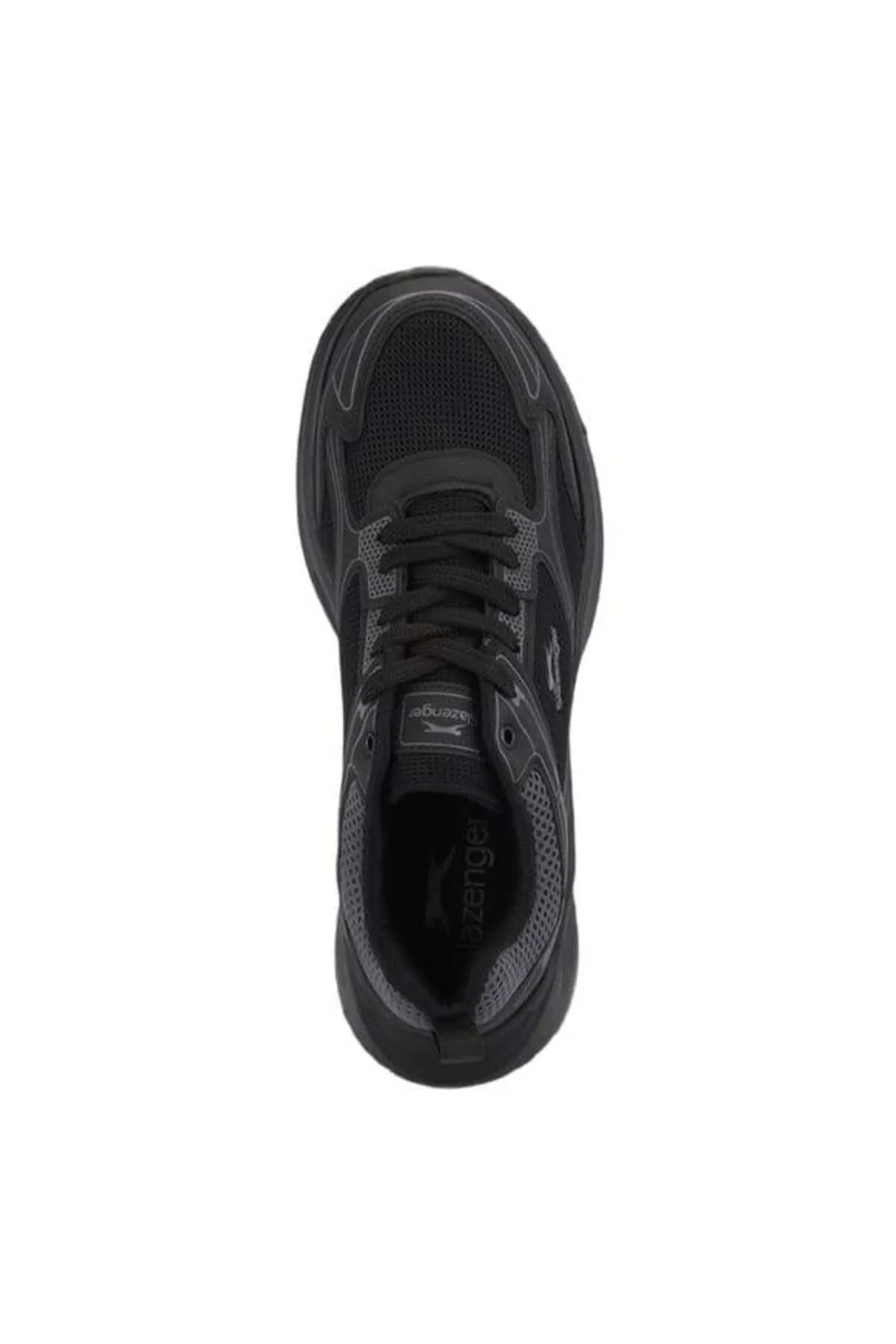 کفش پیاده روی اسلازنگر مردانه چرم مصنوعی مشکی  راسته      Daily/روزانه | Slazenger 002-597 - تصویر 3