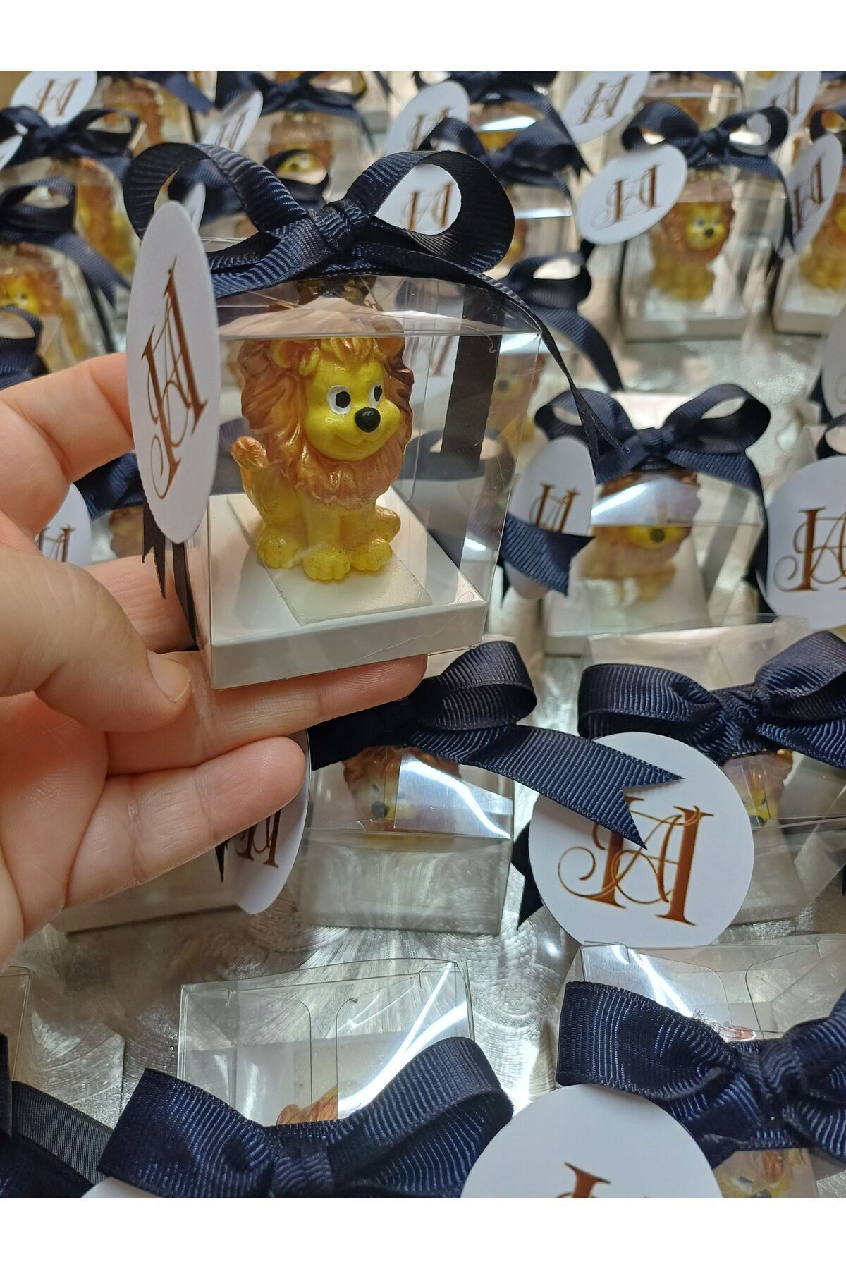 Opulent Accessories Aslan mum15adet,doğum günü hediyesi,bebek mevludu,sünnet hatırası,babyshower,yenidoğan hediyelik mum fotoğrafı 6 (önizleme)