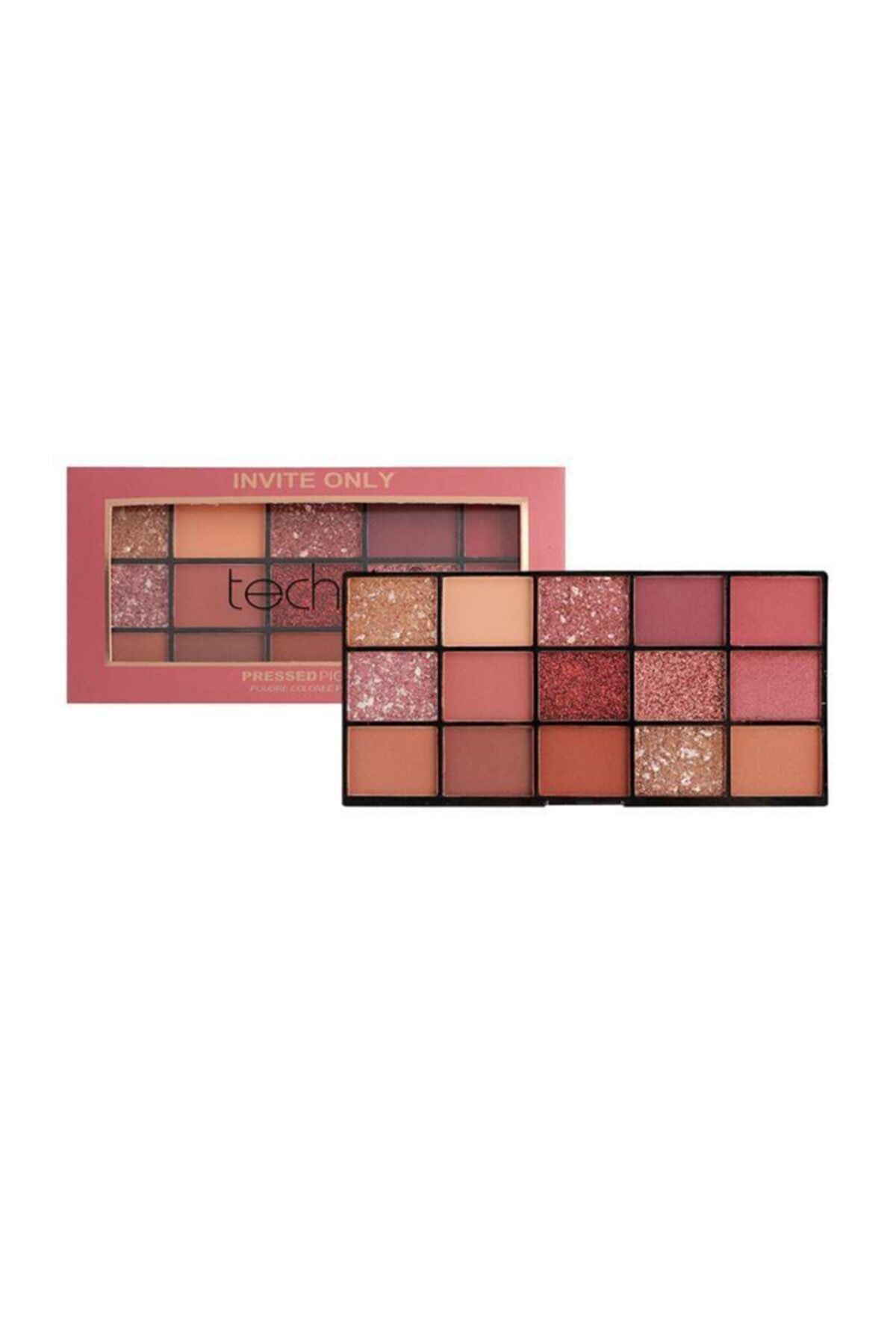 Invite Only Pressed Pigment Palette 15'li Far Paleti