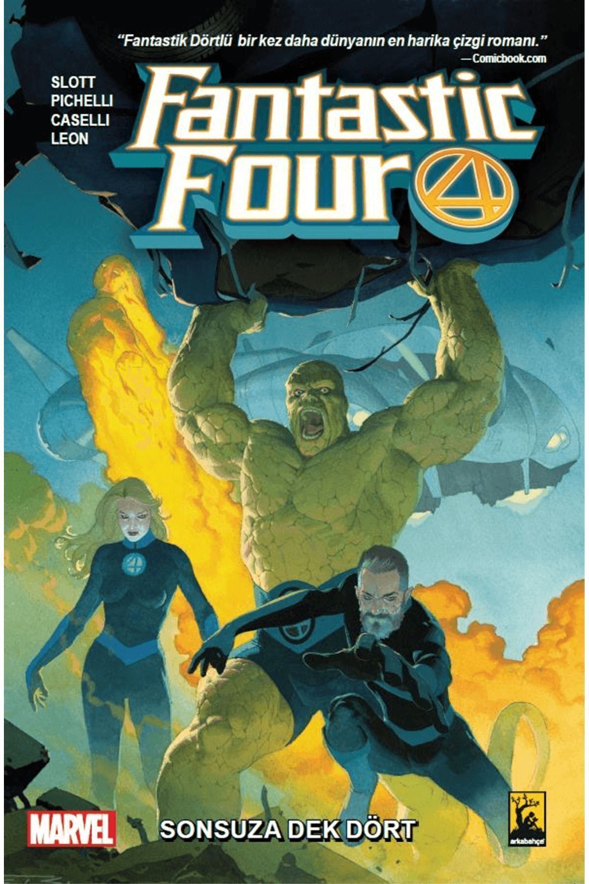 コミック・アニメ Fantastic Four  4 Genel Markalar Fantastic Four Cilt 1 - Sonsuza Dek Dört / Dan