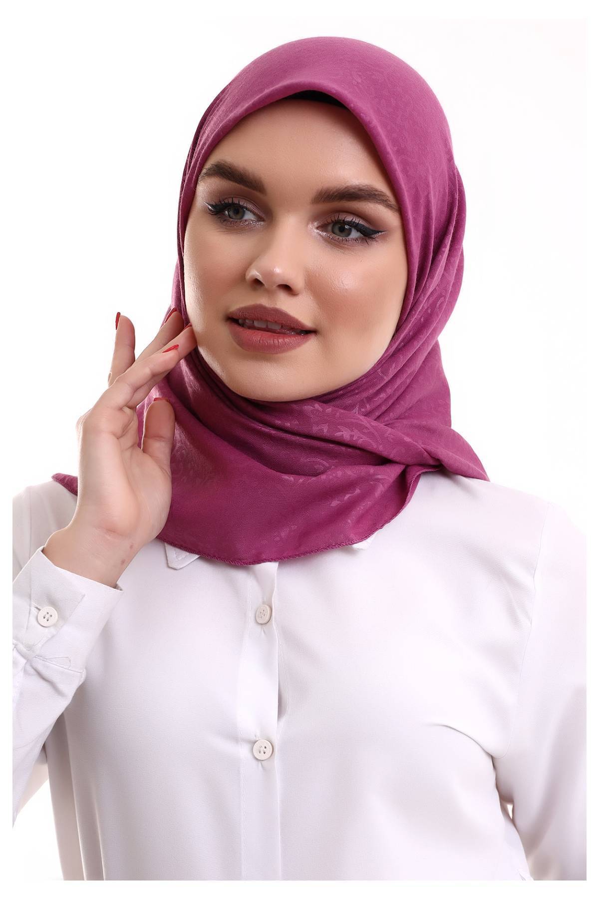 Kofra Patterned Head Cover - Fuchsia