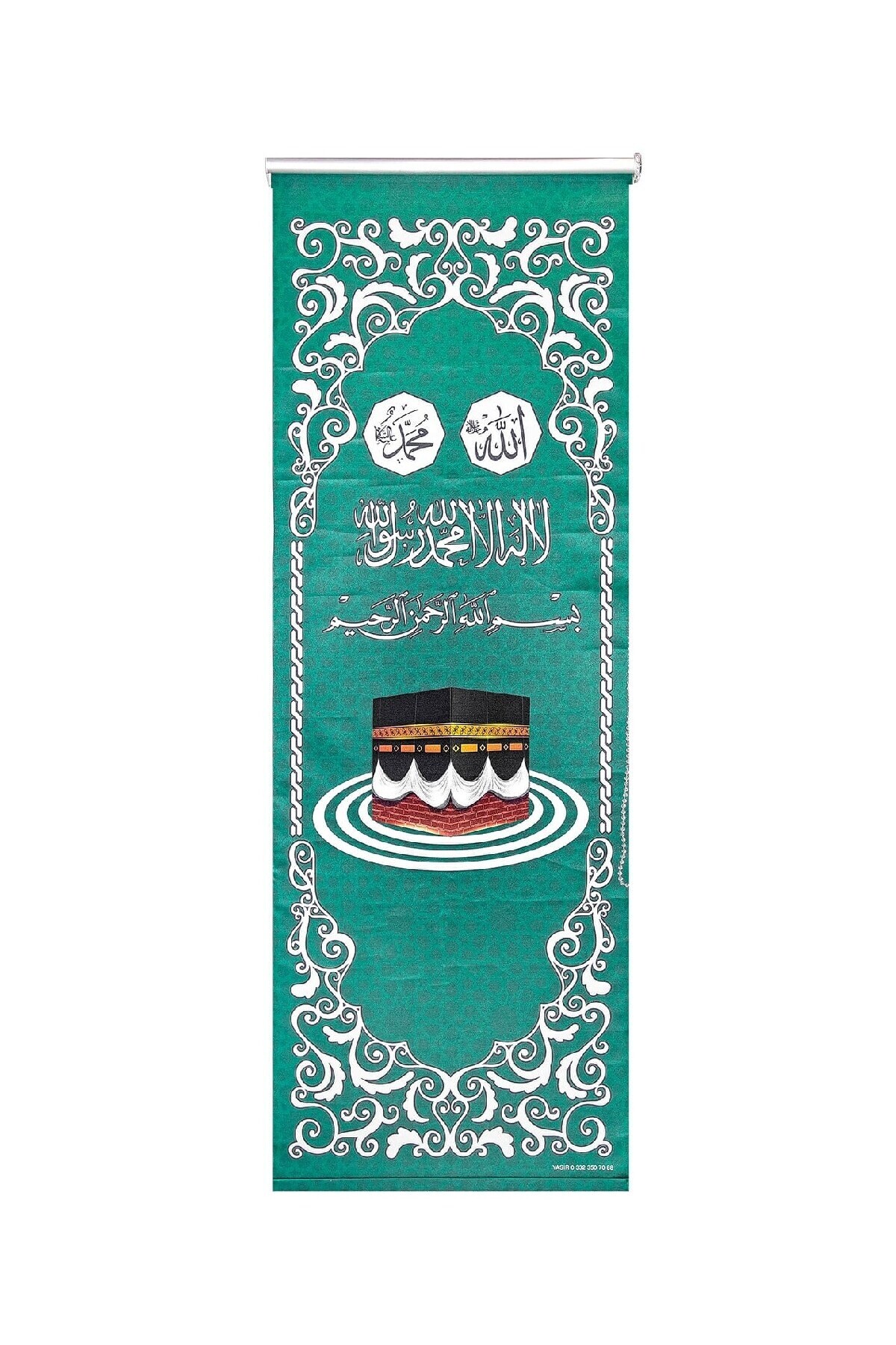Pulpit Curtain - Roller Blind - Green Color