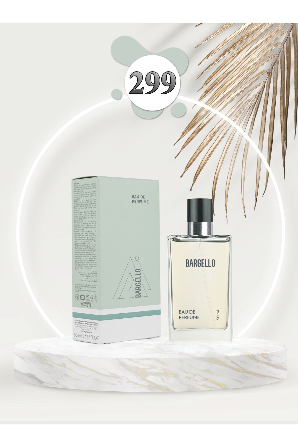 عطر یونیسکس 299 Oriental EDP 50 ML Bargello