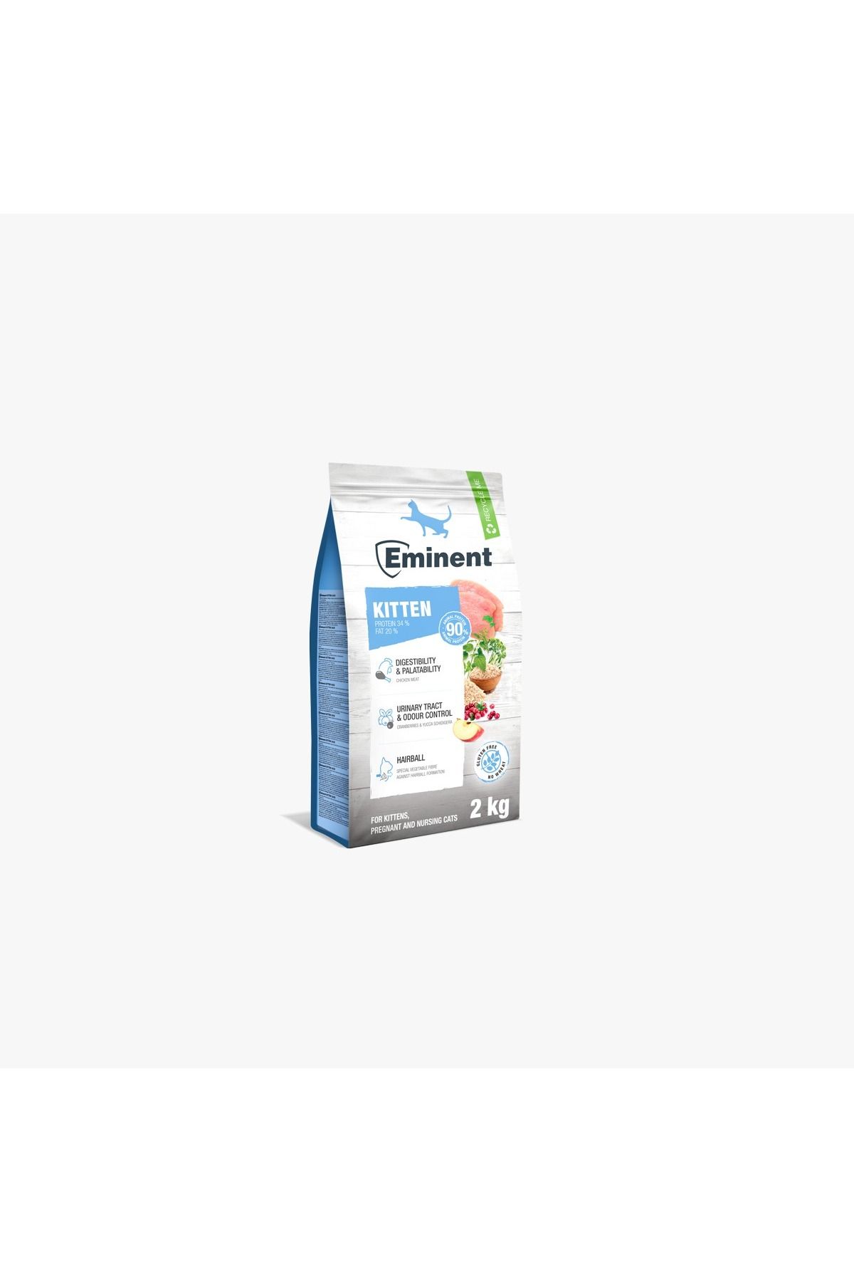 EMİNENT  Kitten -Yavru Kedi Maması 2 kg (% 34 Protein).. İTHAL