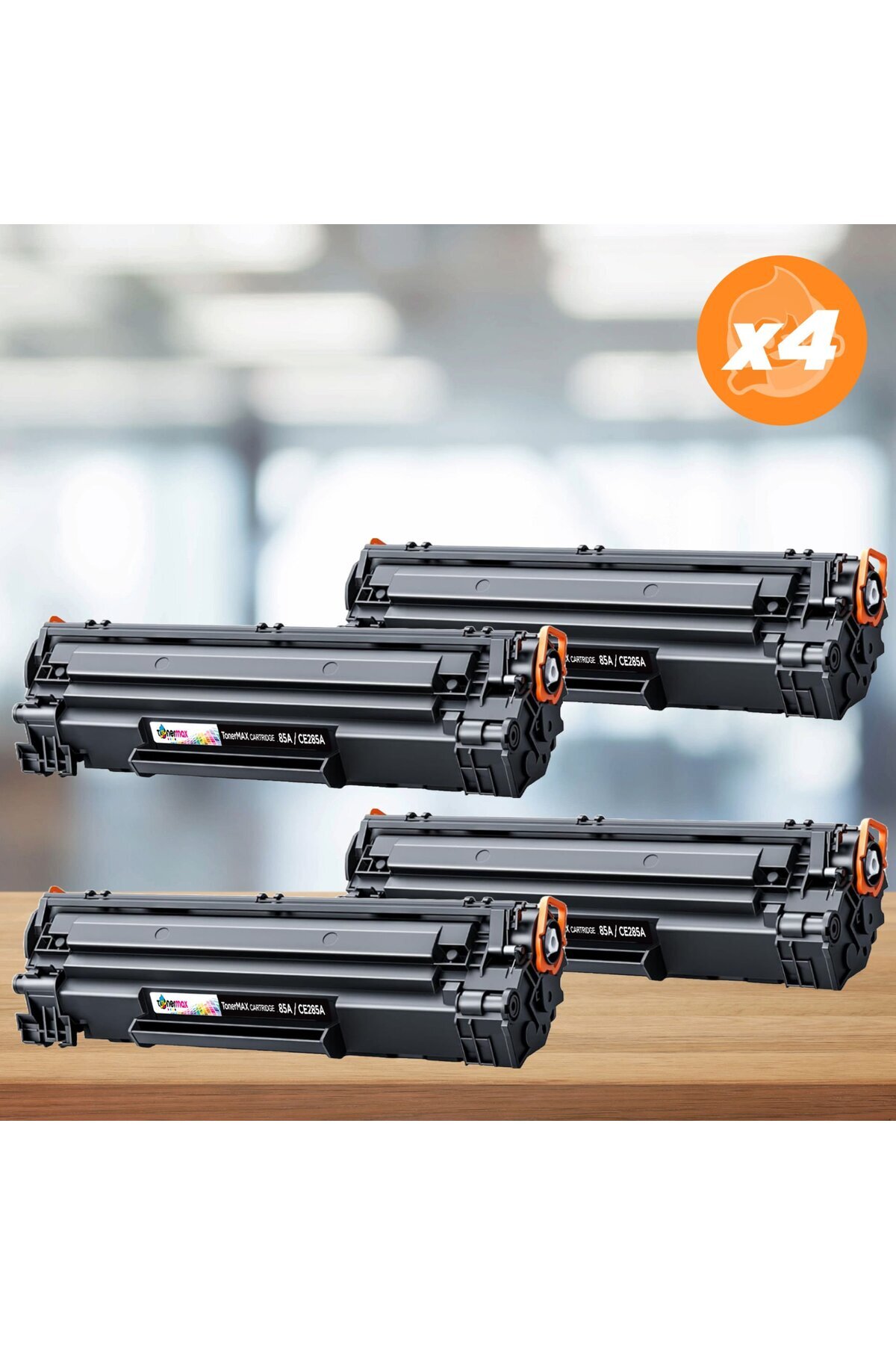 Hp CE285A Compatible Toner 4-Pack/ P1102 / M1122 / M1212NF / M1132