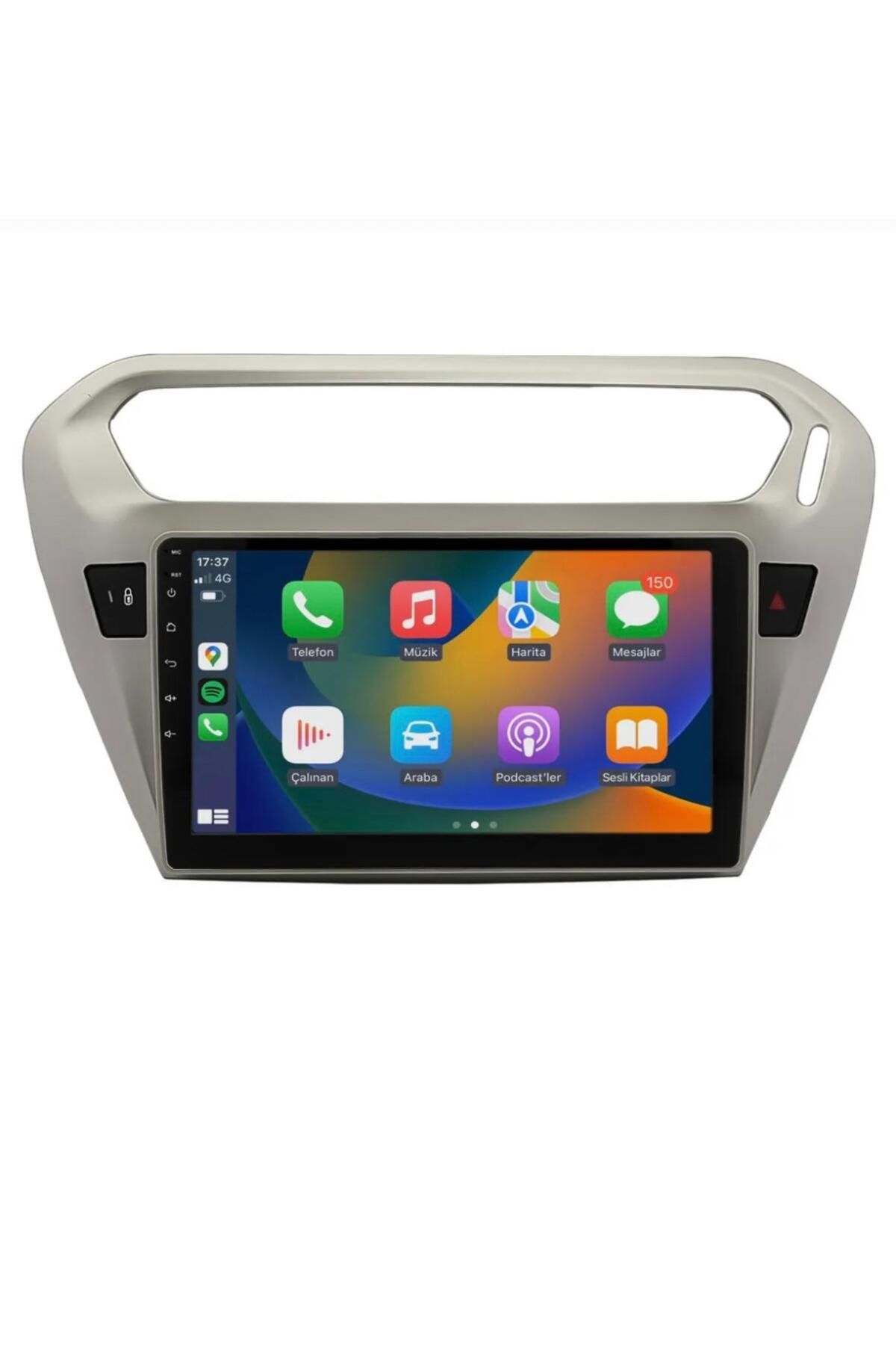 NAVİPRİME-Peugeot 301 Naviprime Android 8Gb Ram 128Gb Memory - Carplay Navigation USB 2