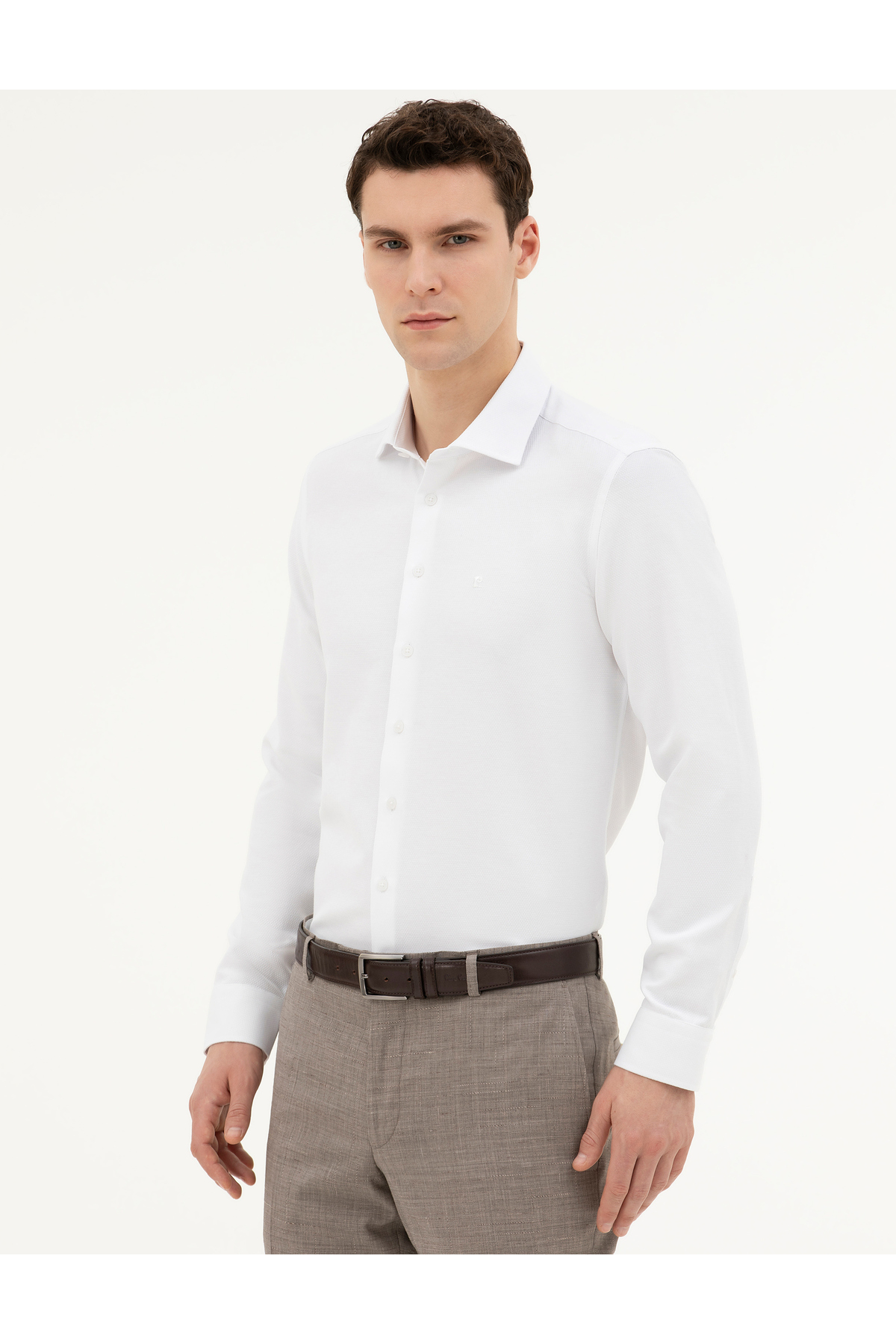 پیراهن مردانه پیر کاردین | 50282961-VR013 Pierre Cardin - Image 3