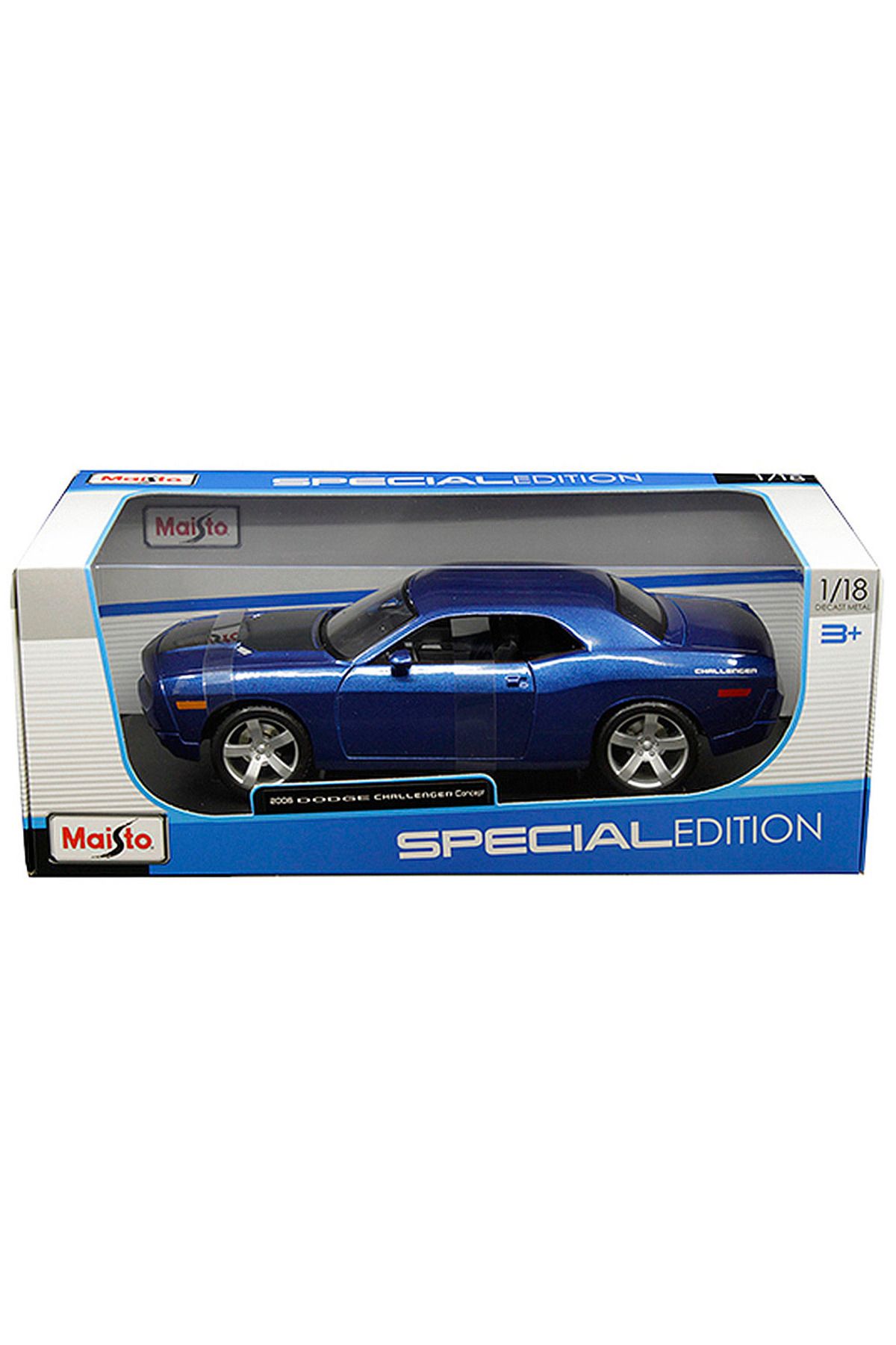 Maisto 2006 Dodge Challenger Concept 1 18 Model Araba Lacivert Hobi