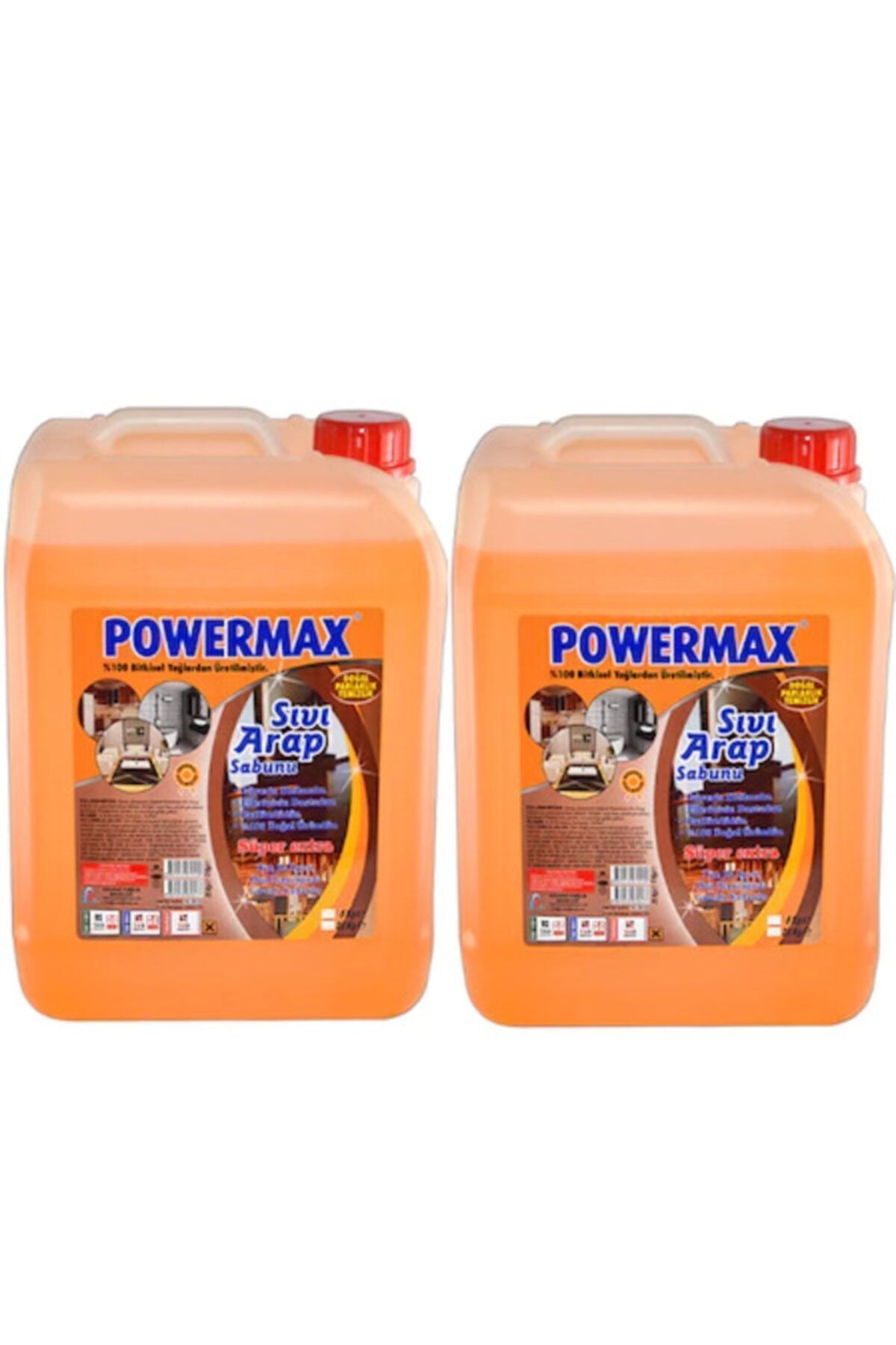 powermax Sıvı Arap Sabunu 5 Kg (2 ADET) Fiyatıdır 10 Kg
