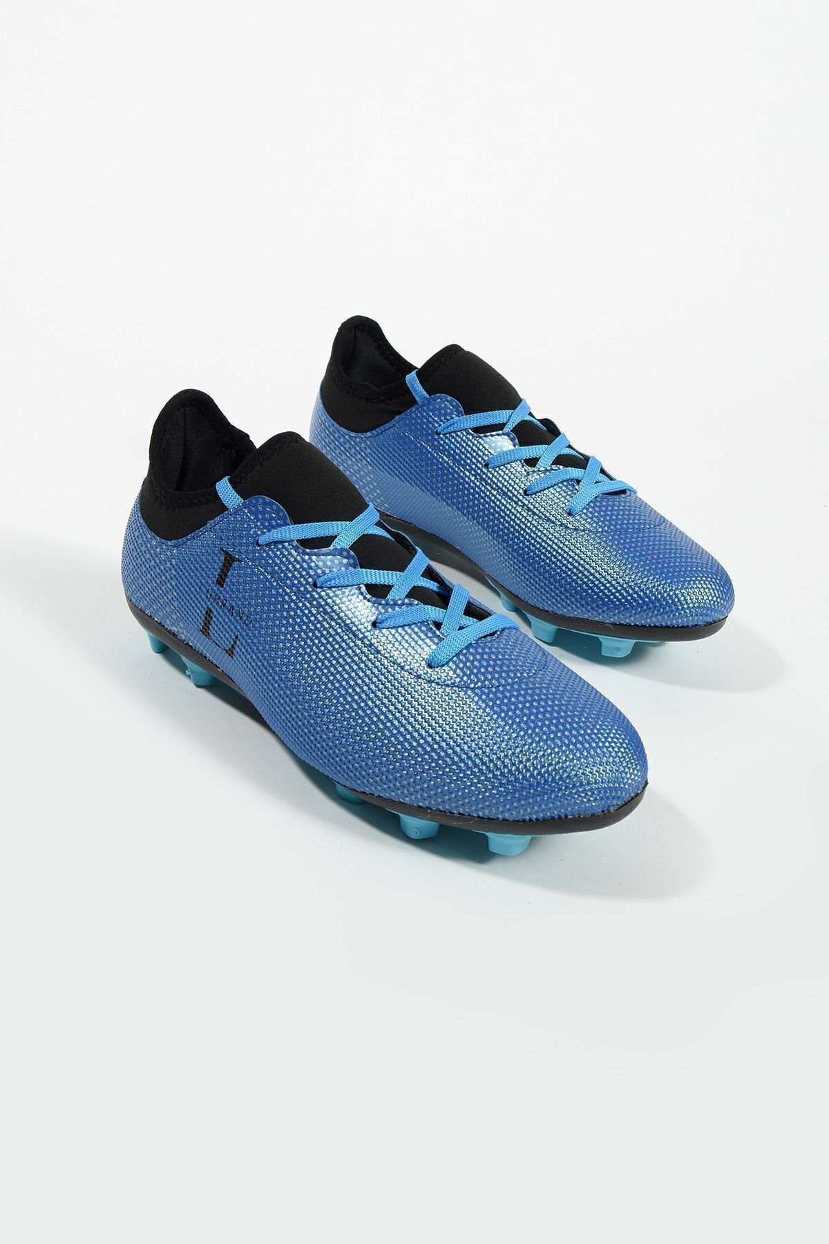 Lubrand-Blue Turf Astroturf Football Shoes 7