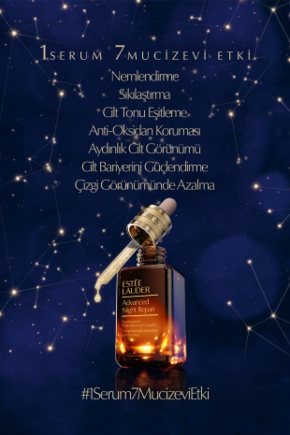 سرم ضد پیری - سرم ترمیم کننده شب پیشرفته 15 میلی لیتری Estee Lauder