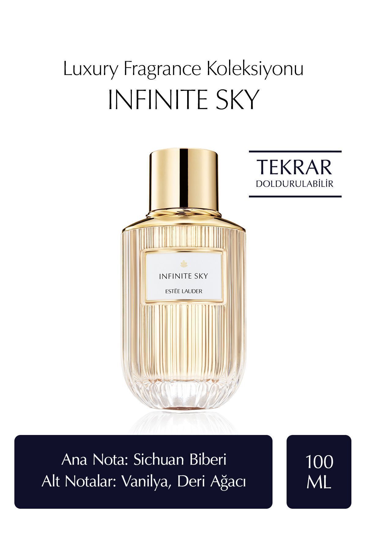 عطر زنانه Infinite Sky EDP 100ml - مجموعه عطرهای لوکس (بطری قابل شارژ) Estee Lauder