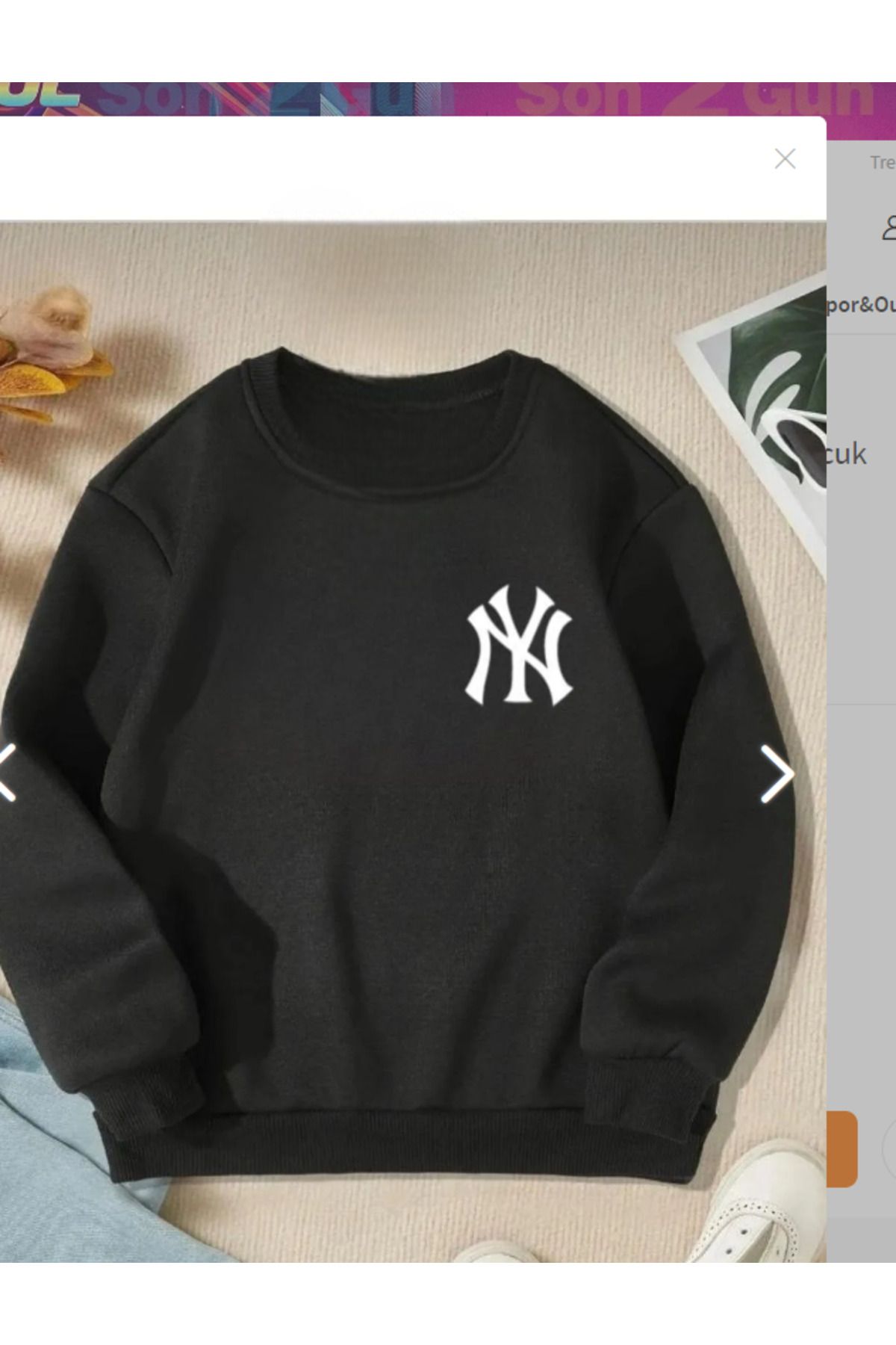 Sweater tanpa hoodie deals