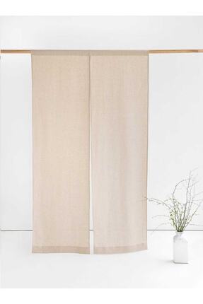 KÜTÜKhouse Kapı Perdesi Bej Rengi 180x90 Cm