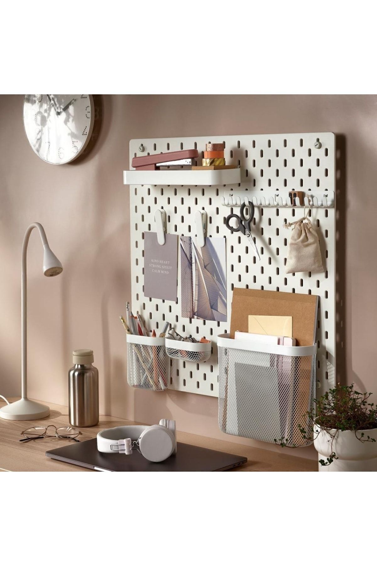 IKEA-Skadıs Multi-Purpose Panel Part - Paper Clipboard - 2 Pieces 2