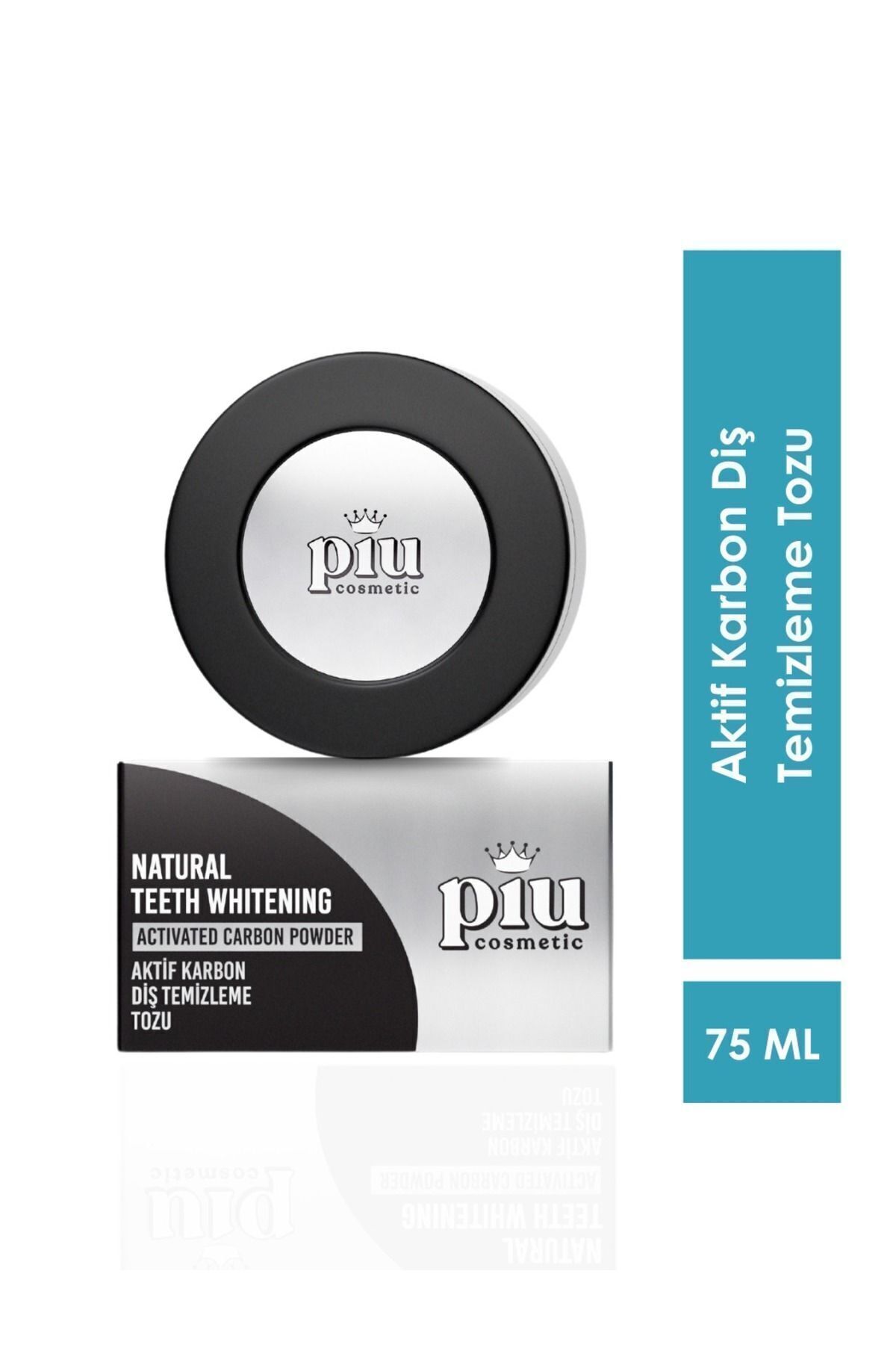 Piu Cosmetic Aktif Karbon Diş Temizleme Tozu 50 gr
