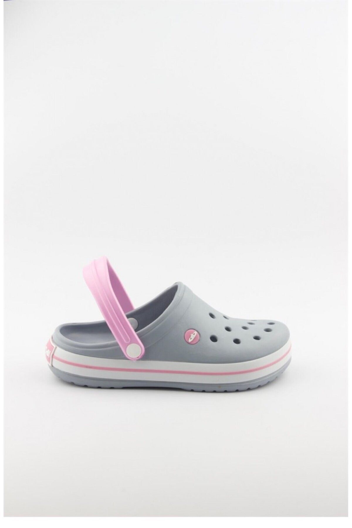 AkınalBella-Akınal Bella E195 Gray Powder Women's Hospital Sabo Slippers Sandals 4900 1